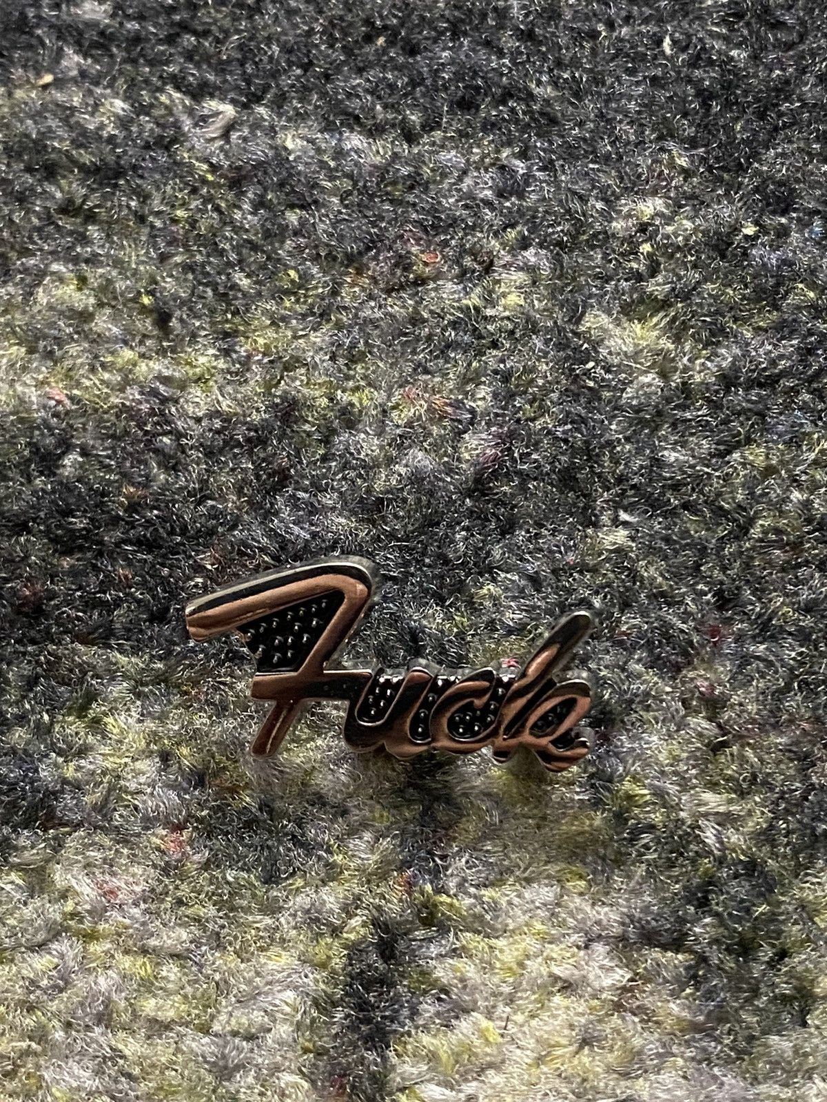 Supreme Supreme FUCK Script Logo Pin Size ONE SIZE - 3 Thumbnail