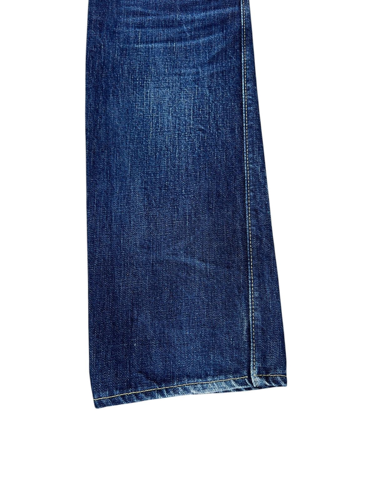 Full Count & Co. Vintage Full Count Japan Hidden Rivets Denim Selvedge Jeans Size US 27 - 19 Thumbnail
