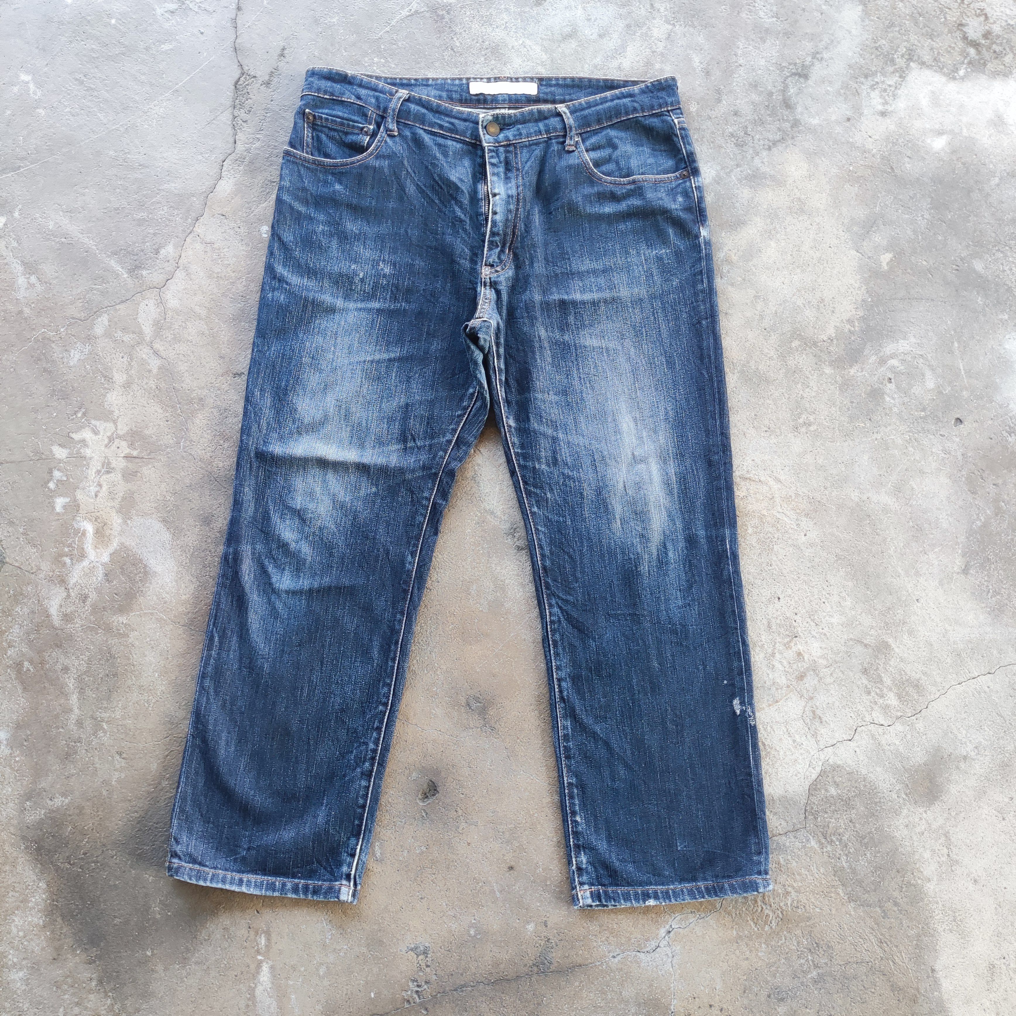Japanese Brand Vintage Japanese Brand Buggy Jeans Ripped Pants Size US 36 / EU 52 - 1 Thumbnail