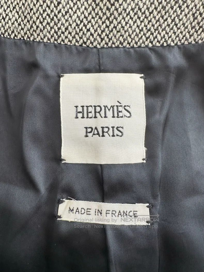 Hermes Hermes Wool and Cashmere Blended Business Casual Blazer Ja Size XS / US 0-2 / IT 36-38 - 7 Thumbnail