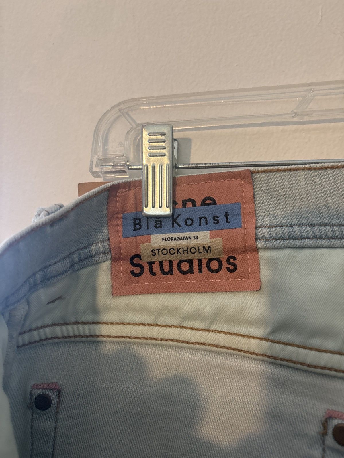 Acne Studios Acne studios blä konst denim Size US 33 - 3 Thumbnail