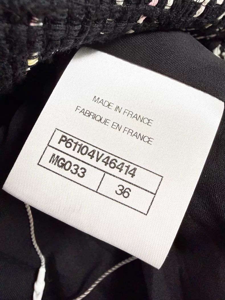 Chanel Chanel Colored tweed double-row glazed buckle coat Size XS / US 0-2 / IT 36-38 - 6 Thumbnail