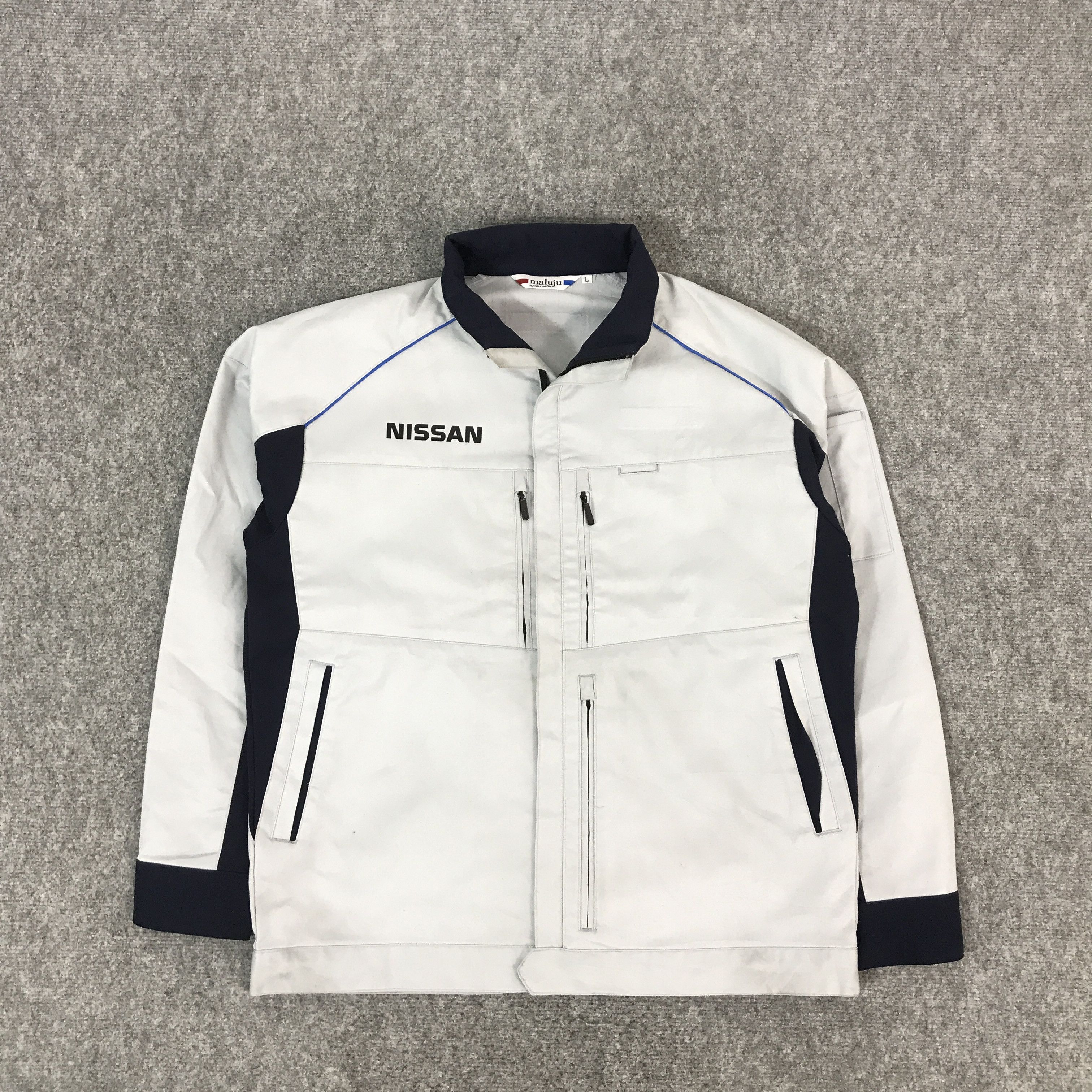 Japanese Brand NISSAN RACING CUSTOM JAPAN WORKWEAR JACKET Size US L / EU 52-54 / 3 - 2 Thumbnail