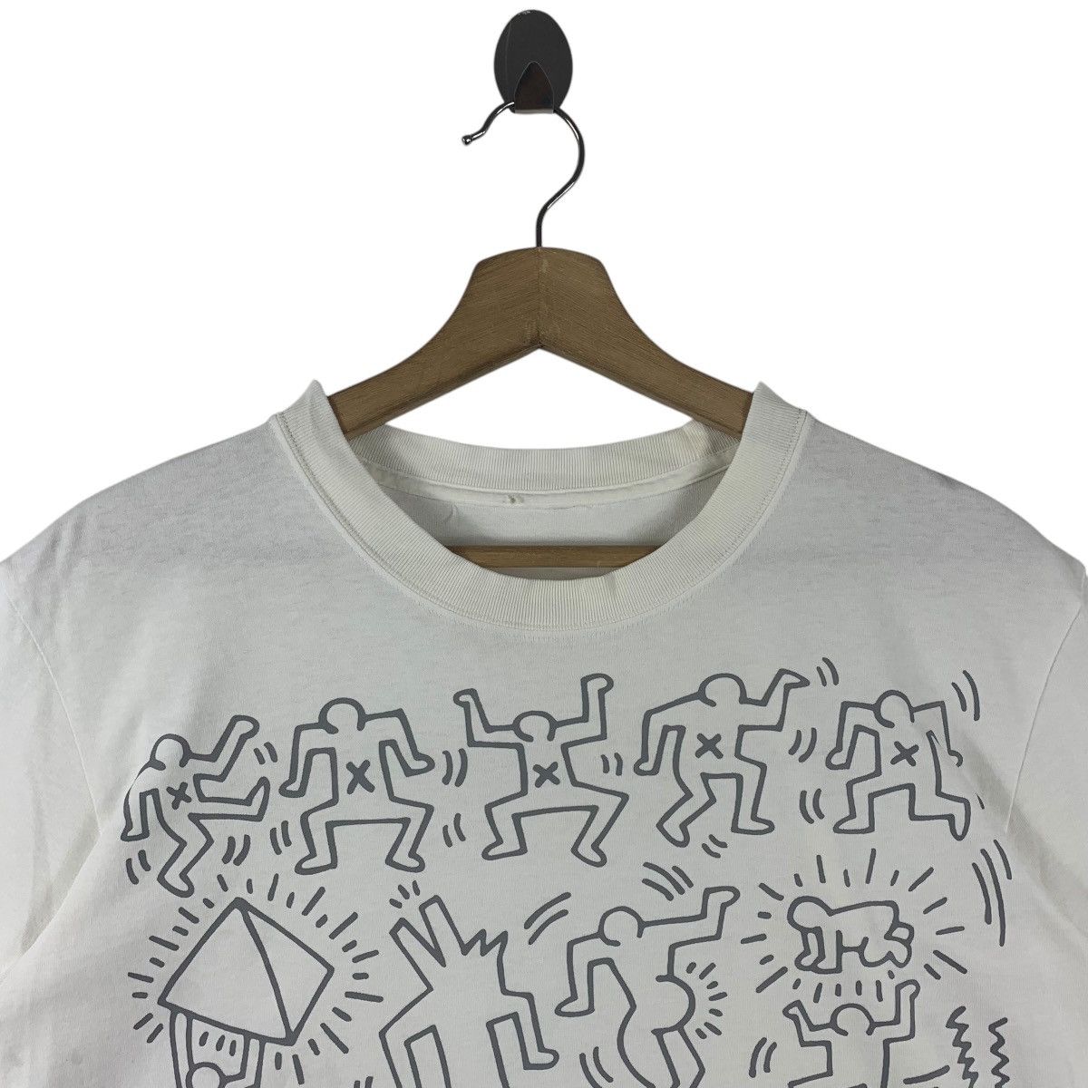 Keith Haring × Vintage Vintage KEITH HARING pop art printed tee Size US M / EU 48-50 / 2 - 2 Thumbnail