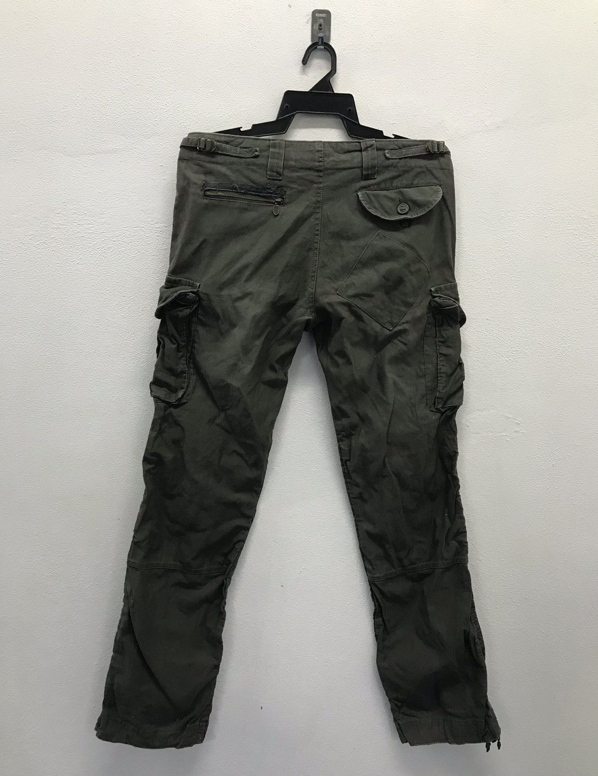 Japanese Brand × Vintage Vintage Back Number Cargo Pants Size US 33 - 2 Thumbnail