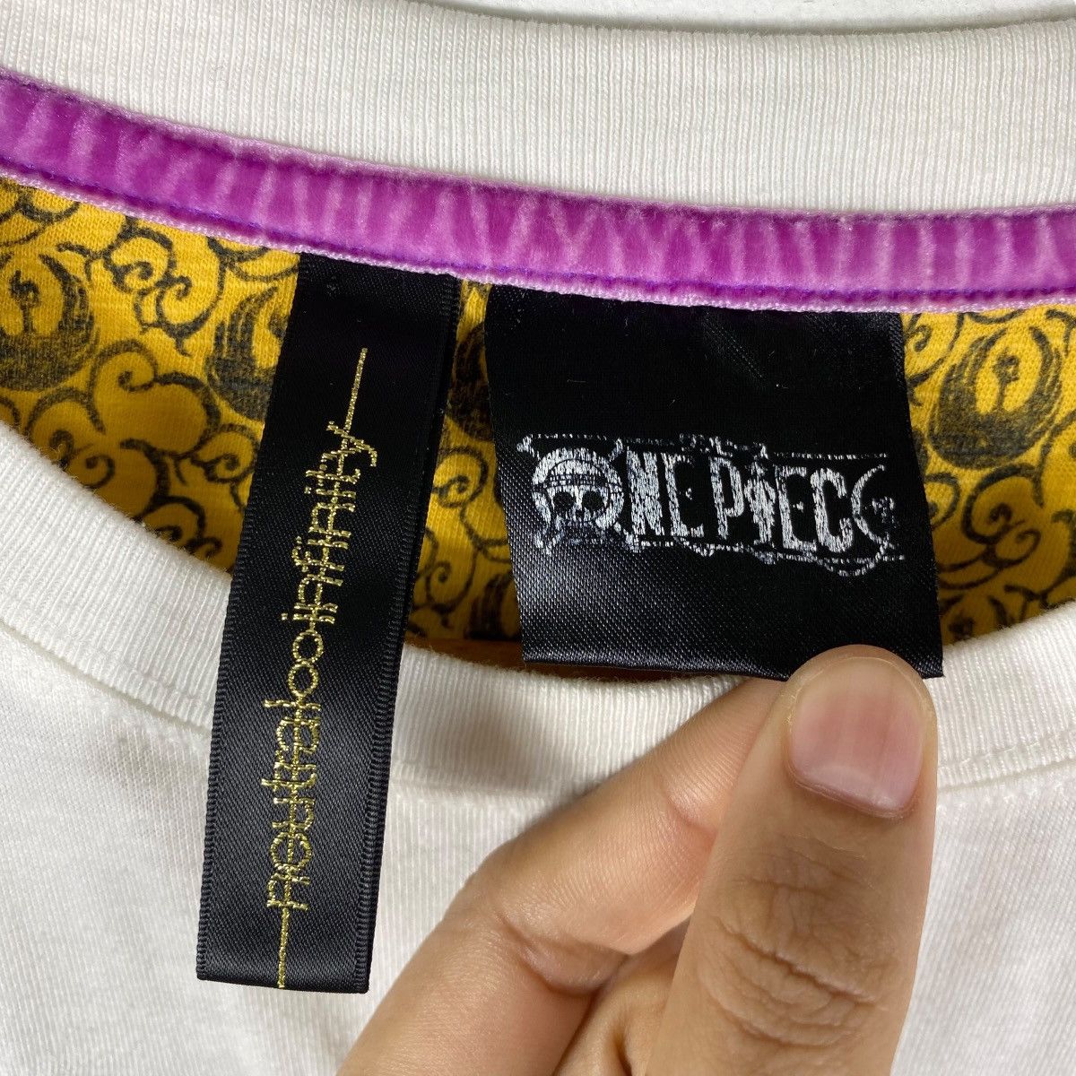 Anime × Japanese Brand ONE PIECE Going Merry Mugiwara Pirates Embroidery Anime Tee Size US M / EU 48-50 / 2 - 6 Thumbnail