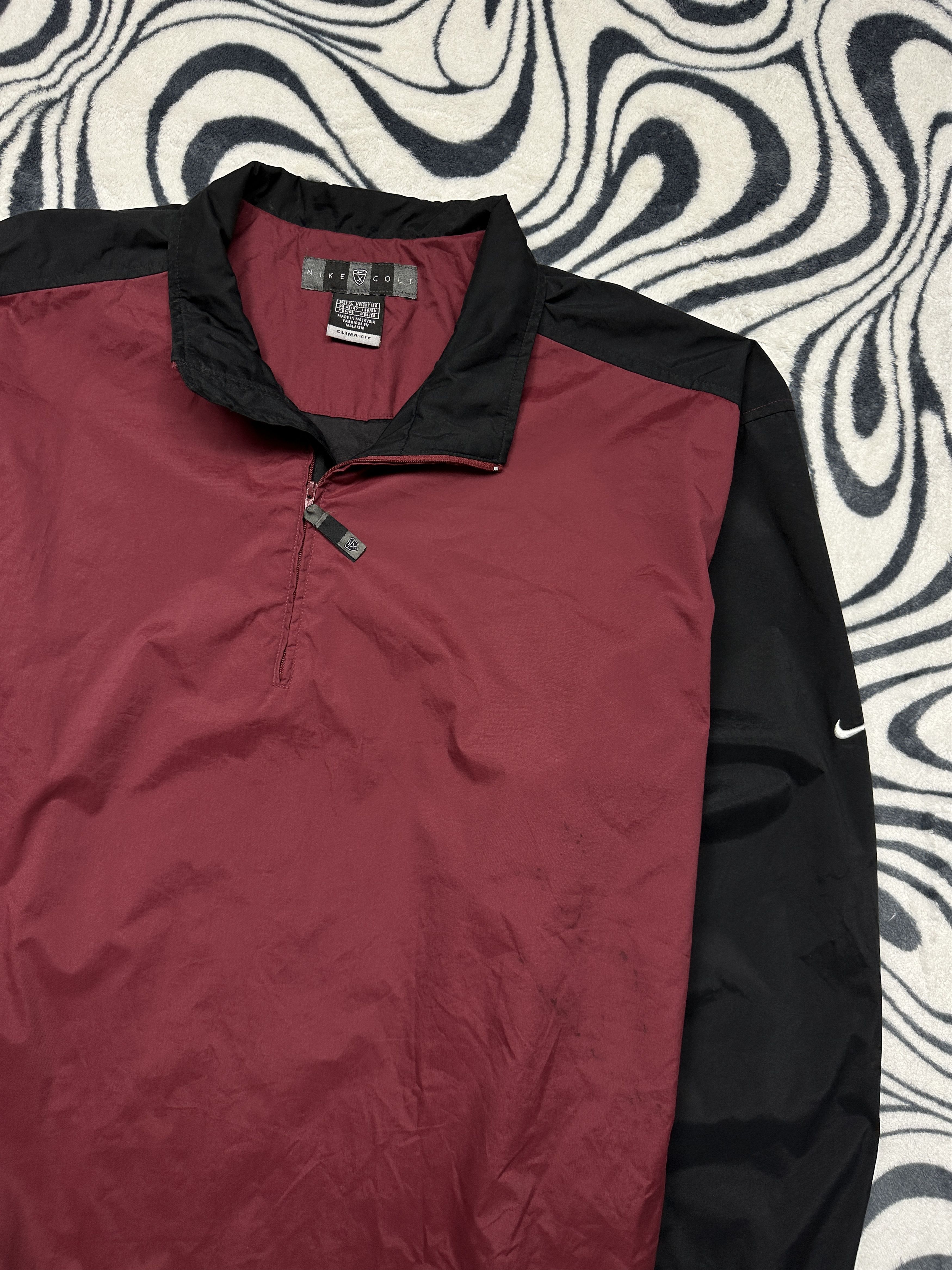 Nike Nike Golf Vintage Mens Nylon Anorak Jacket Size US XL / EU 56 / 4 - 2 Thumbnail
