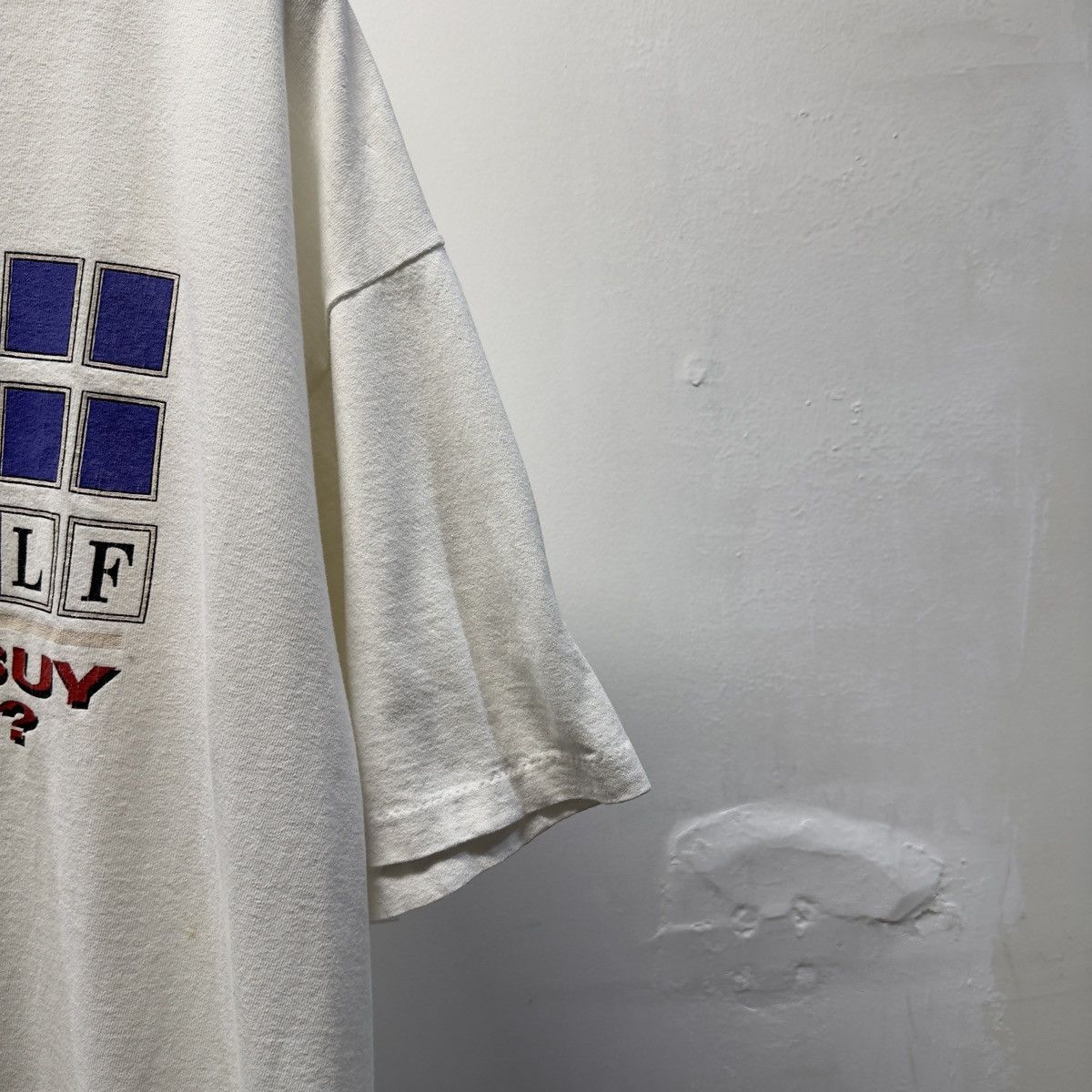 Vintage Buy A Vowel Go Fuck Yourself ERD Grunge Tee Thrashed Faded Size US XL / EU 56 / 4 - 11 Thumbnail