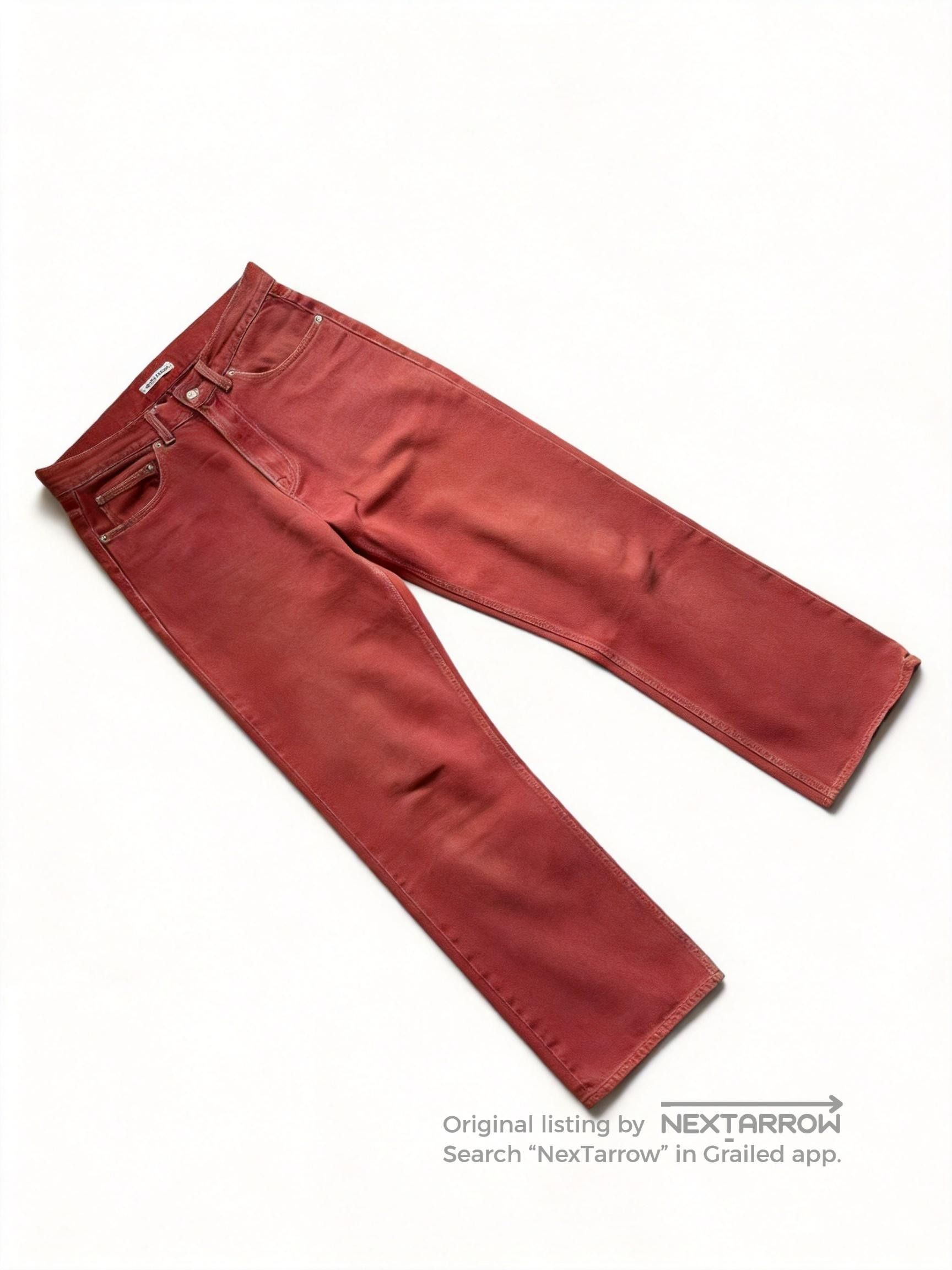 Our Legacy OUR LEGACY THIRD CUT DIGITAL CHALK FLOWER PRINT JEANS
