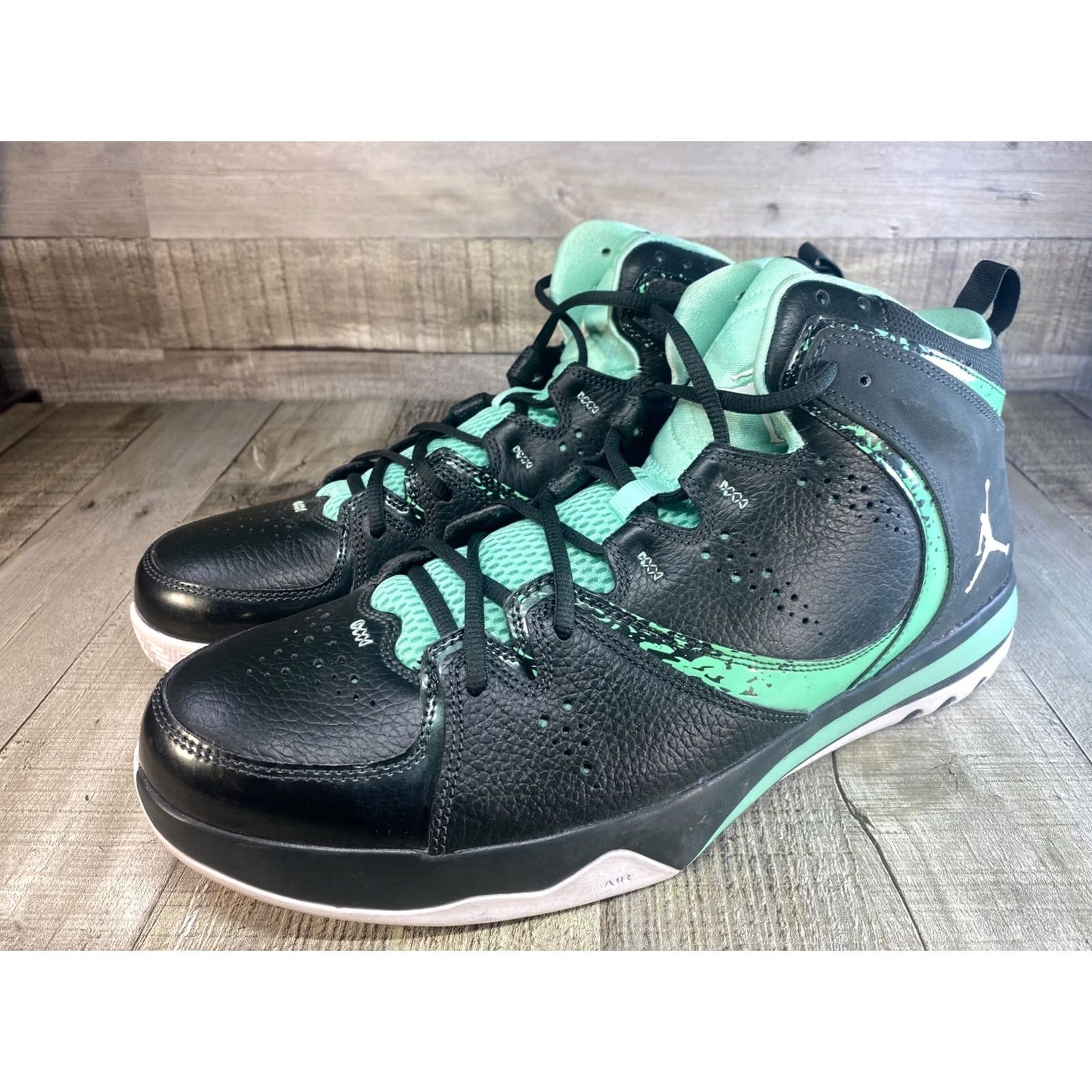 Nike Nike Jordan Phase 23 Hoop 2 Sneaker Mens Basketball Green Sz 13.5 2013 602671-331 Size US 14 / EU 47 - 3 Thumbnail