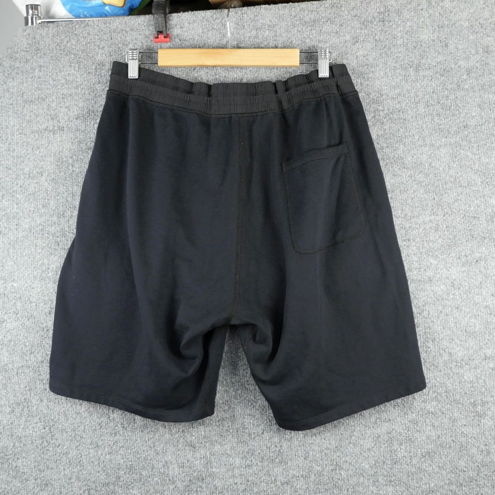Reigning Champ Reigning Champ Sweat Shorts Mens XL Black French Terry Nylon Pockets Athletic Size US 36 / EU 52 - 6 Thumbnail