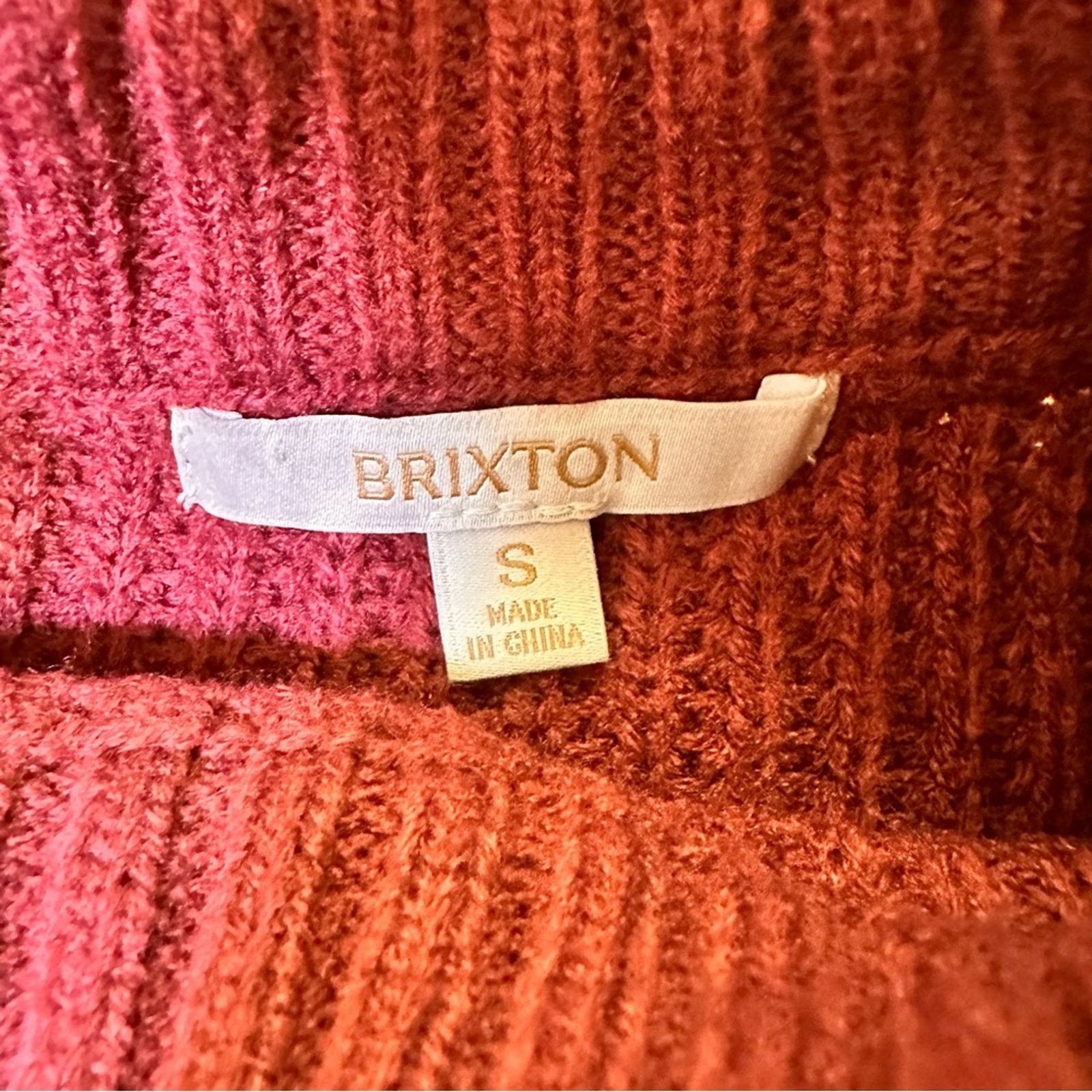 Brixton Brixton Madero Colorblock Sweater - Women’s Small - EUC Size S / US 4 / IT 40 - 8 Thumbnail