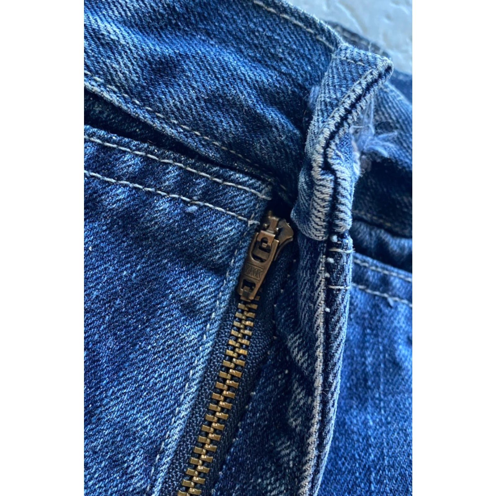 Denime VINTAGE Kani Denim Jeans Shorts Men 34 Blue DJ Embroidered Logo Headphone Size US 34 / EU 50 - 6 Thumbnail