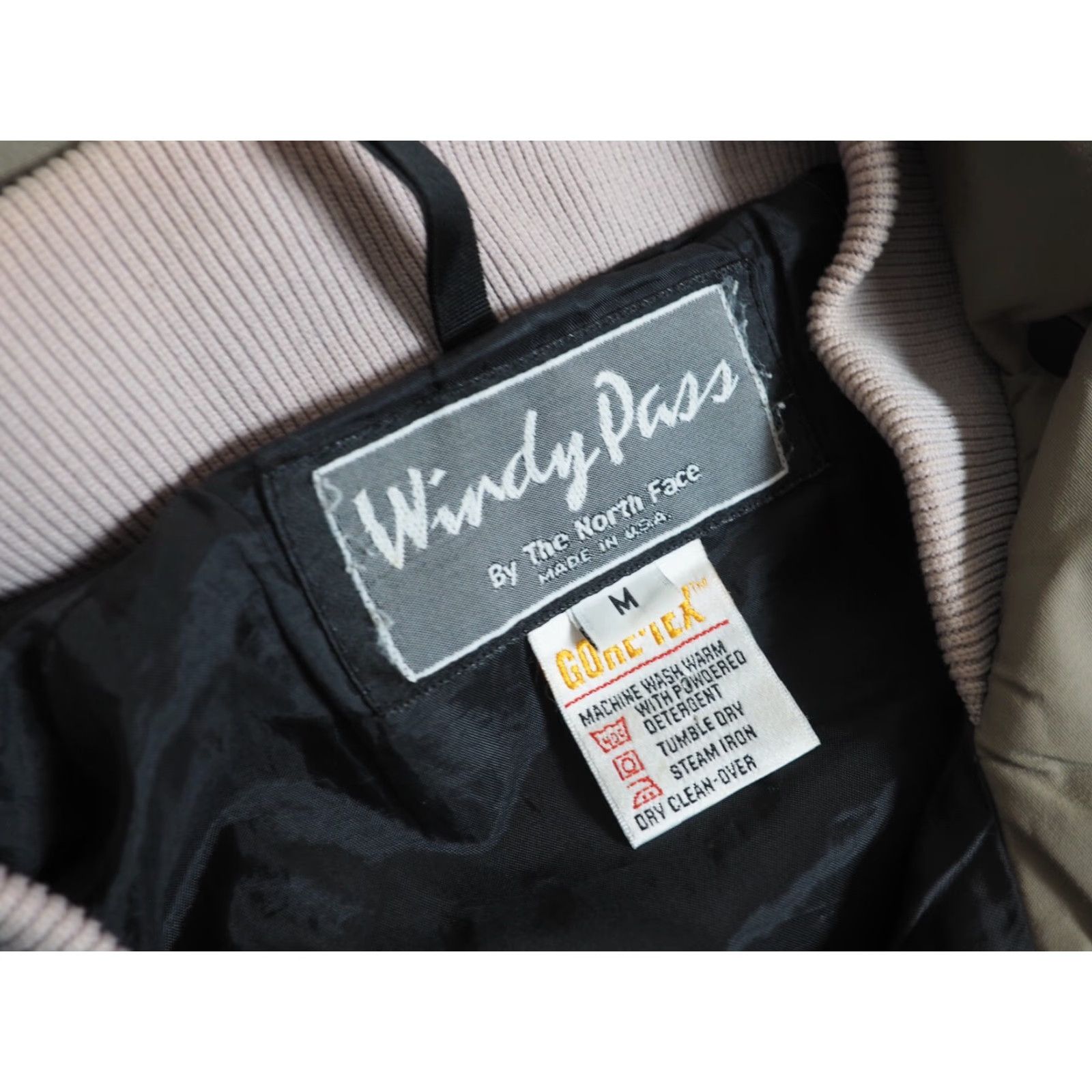 The North Face VTG 80s The North Face TNF Windy Pass Goretex GTX Beige Shell USA Jacket Mens M Size US M / EU 48-50 / 2 - 5 Thumbnail