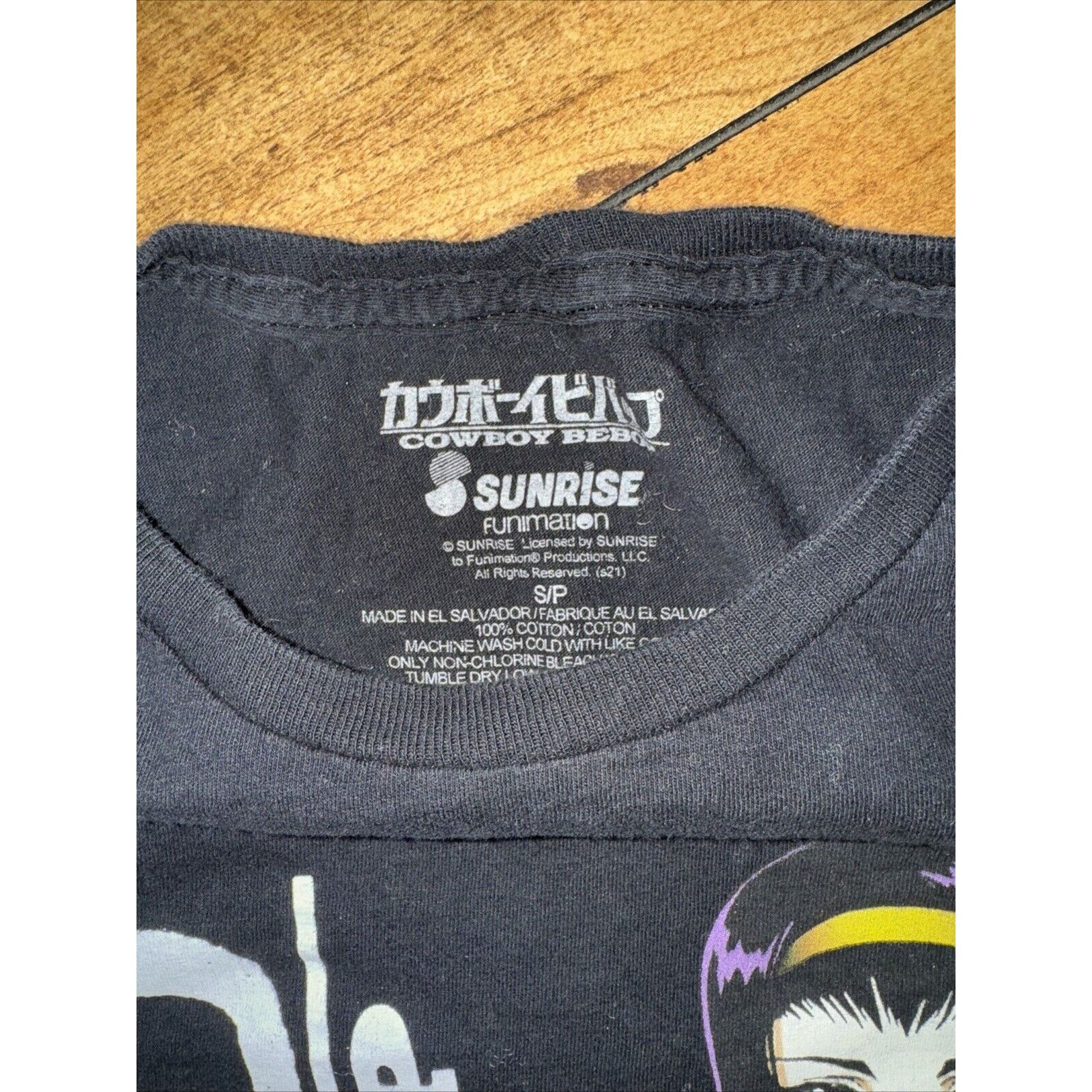 Japanese Brand × Vintage Cowboy Bebop Funimation T-Shirt Black Small 17x25 Size US S / EU 44-46 / 1 - 3 Thumbnail