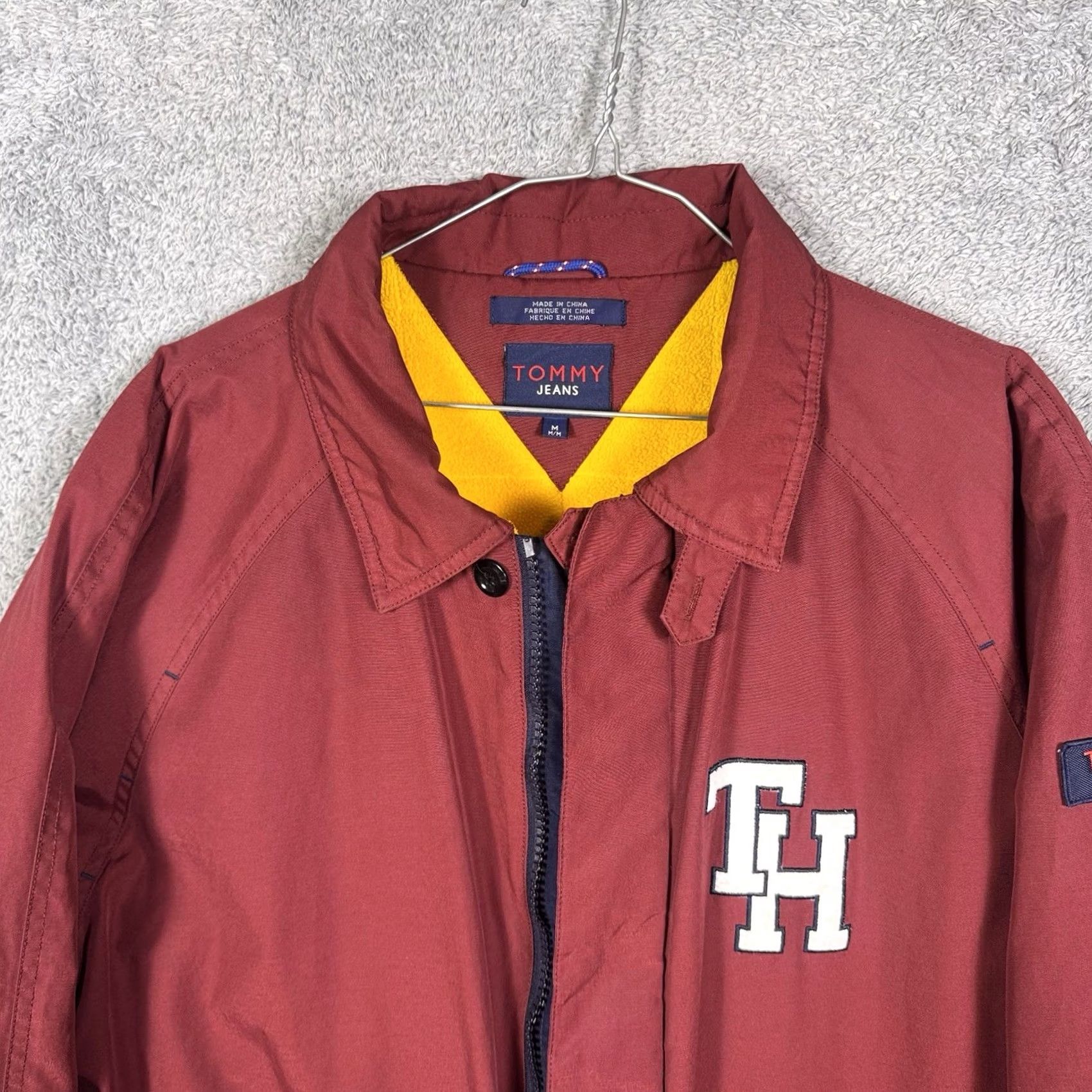 Tommy Hilfiger VINTAGE Tommy Hilfiger Coat Mens M Tench Long Fleece Lined Crest Quilted Jacket Size US M / EU 48-50 / 2 - 4 Thumbnail