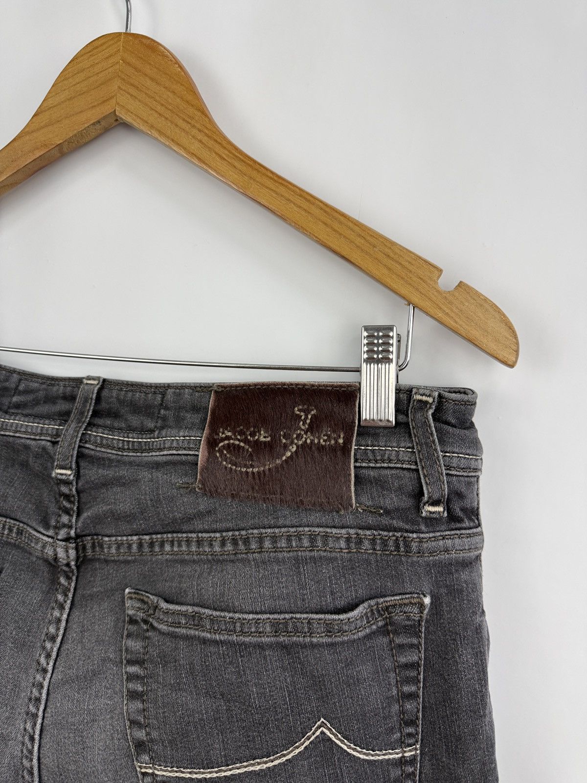 Jacob Cohen 🇮🇹 Jacob Cohen Luxury Denim Tailored Jeans 688 Made in Italy Size US 35 - 17 Thumbnail