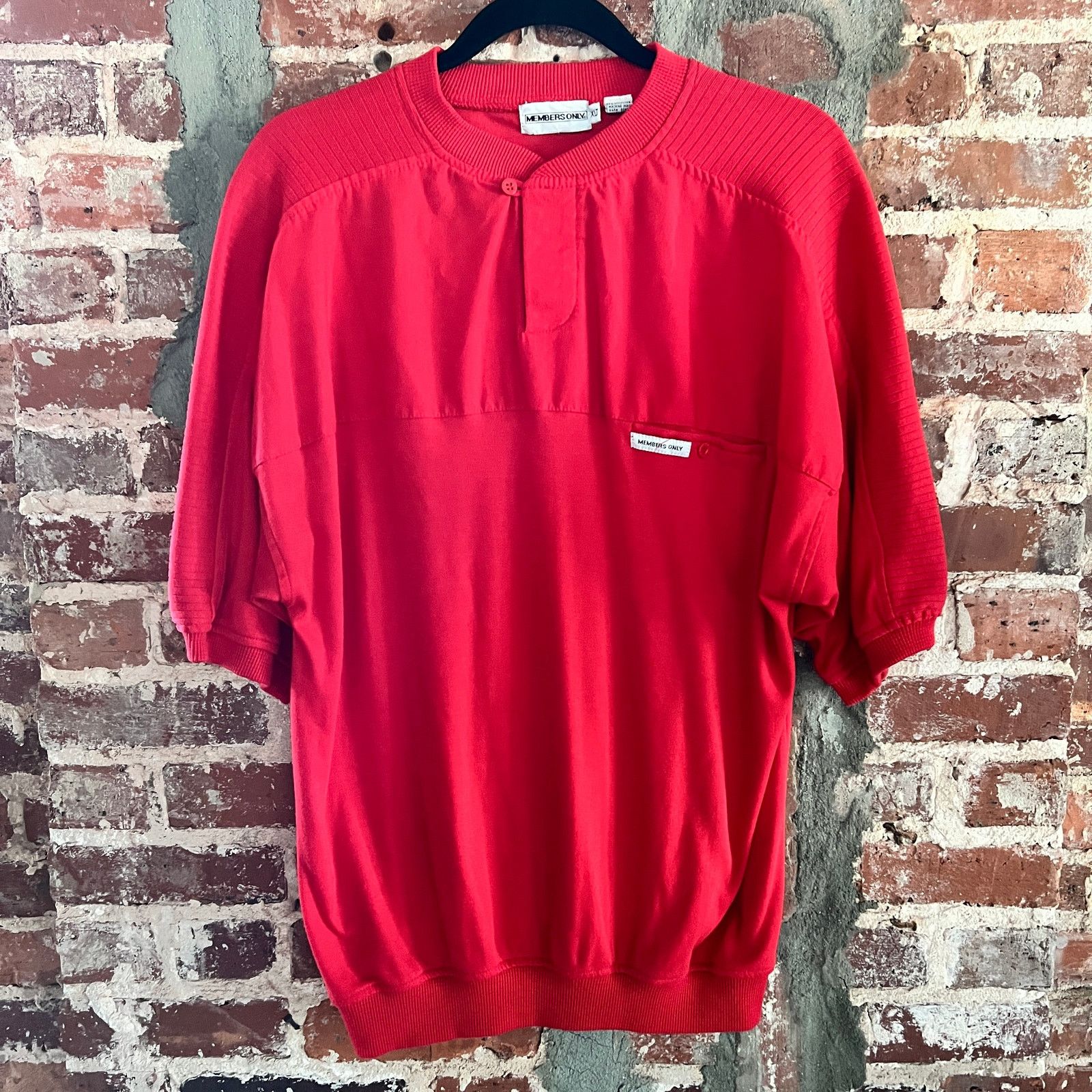 Members Only VTG Member's Only Men's Red Shirt XLT 20x28 Size US XL / EU 56 / 4 - 2 Thumbnail