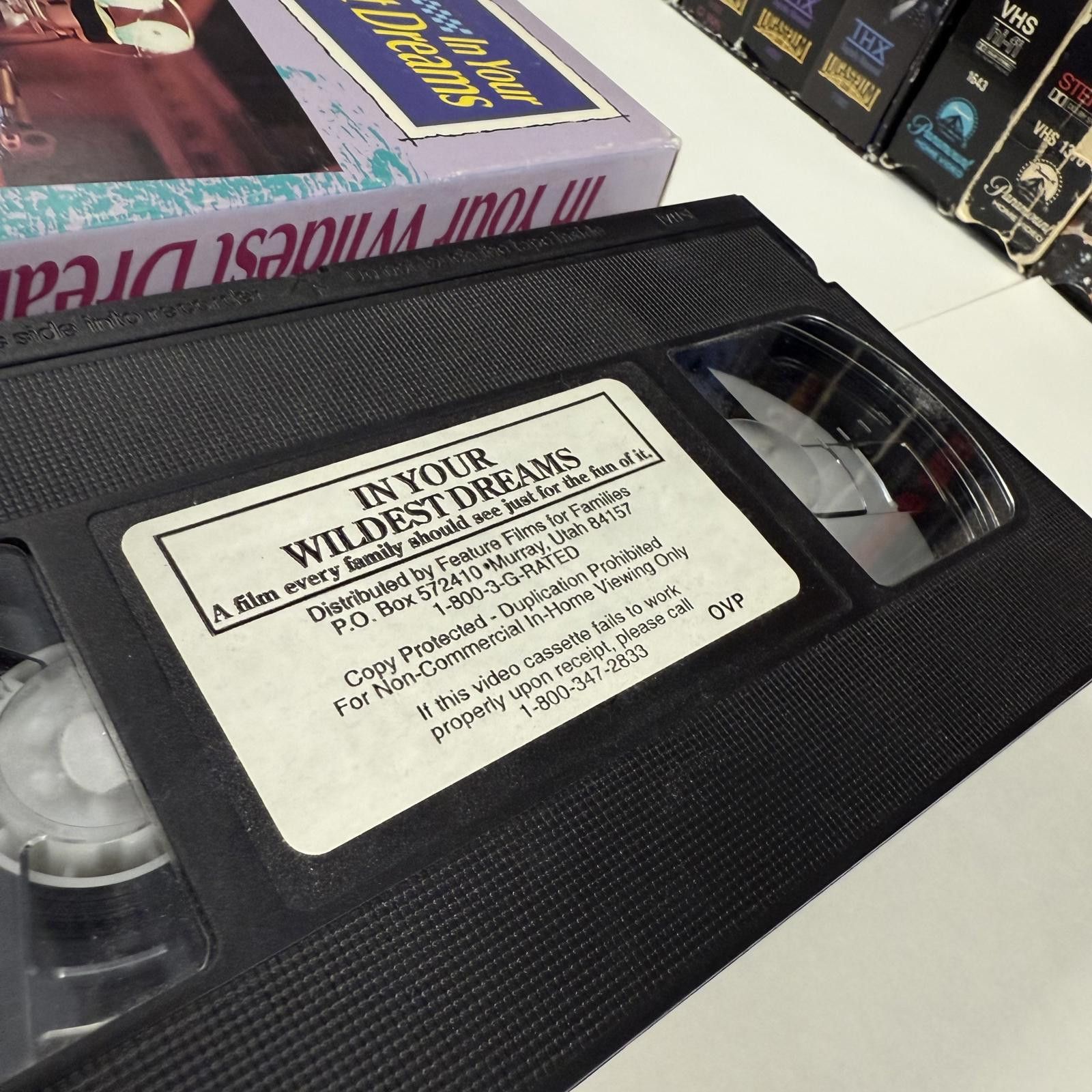 Designer In Your Wildest Dreams VHS 1991 Tape NR 87 Mins RARE Size ONE SIZE - 2 Thumbnail