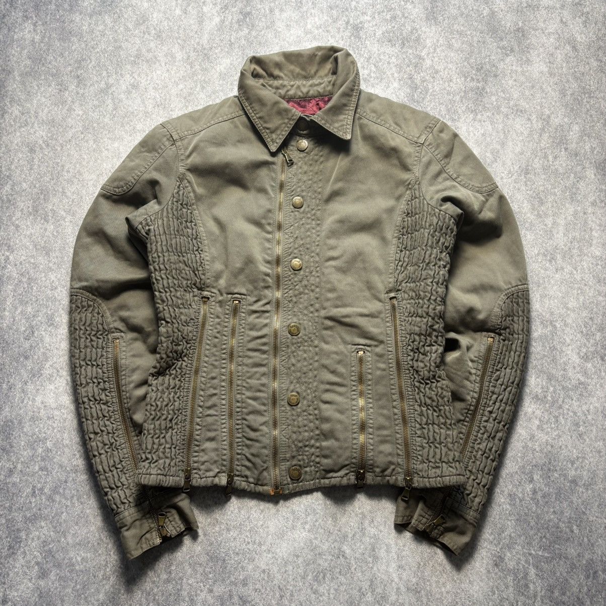 Dolce & Gabbana Dolce & Gabbana D&G AW03 Multi Zips Utility Jacket Size M / US 6-8 / IT 42-44 - 1 Thumbnail