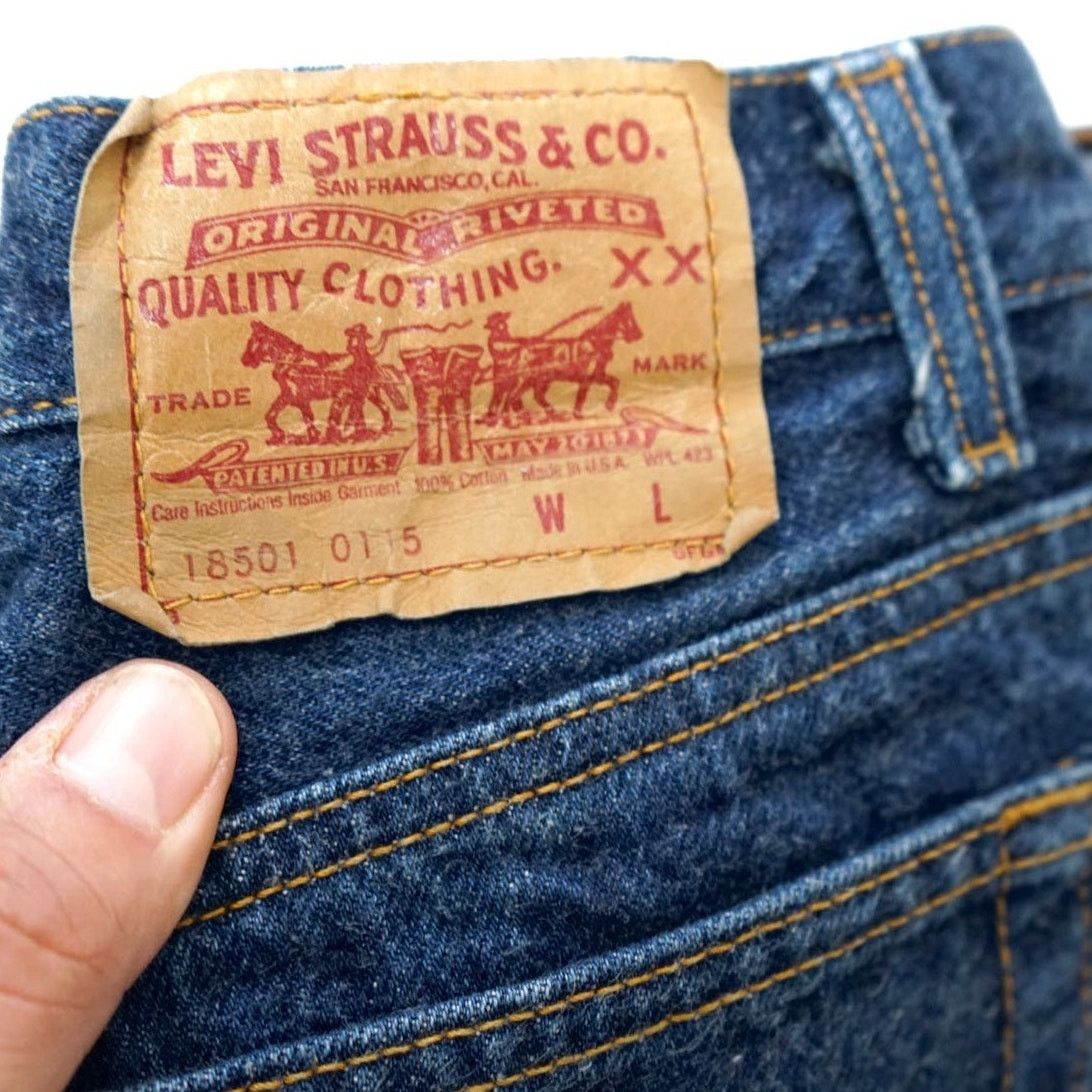 Levi's × Vintage Vintage 90's Levi's 501 Mom Jeans Denim Women's 25 Size 25" / US 0 / IT 36 - 5 Thumbnail