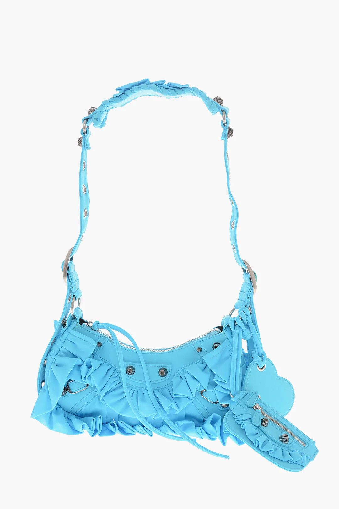 Balenciaga og1mm0326 Size: OS / Fabric Shoulder Bag in Blue Size ONE SIZE - 1 Thumbnail