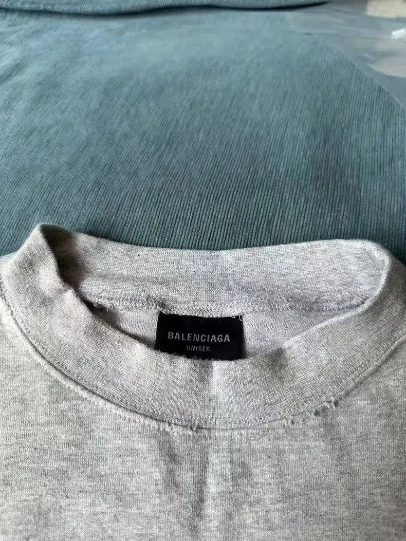 Balenciaga Balenciaga Gray berkind short sleeve Size US L / EU 52-54 / 3 - 2 Thumbnail