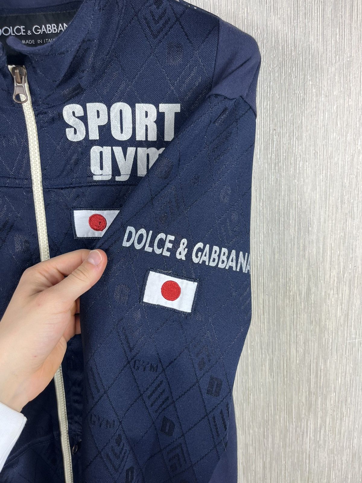 Dolce & Gabbana Vintage Dolce & Gabbana y2k track zip sweatshirt Japan sport Size US M / EU 48-50 / 2 - 14 Thumbnail