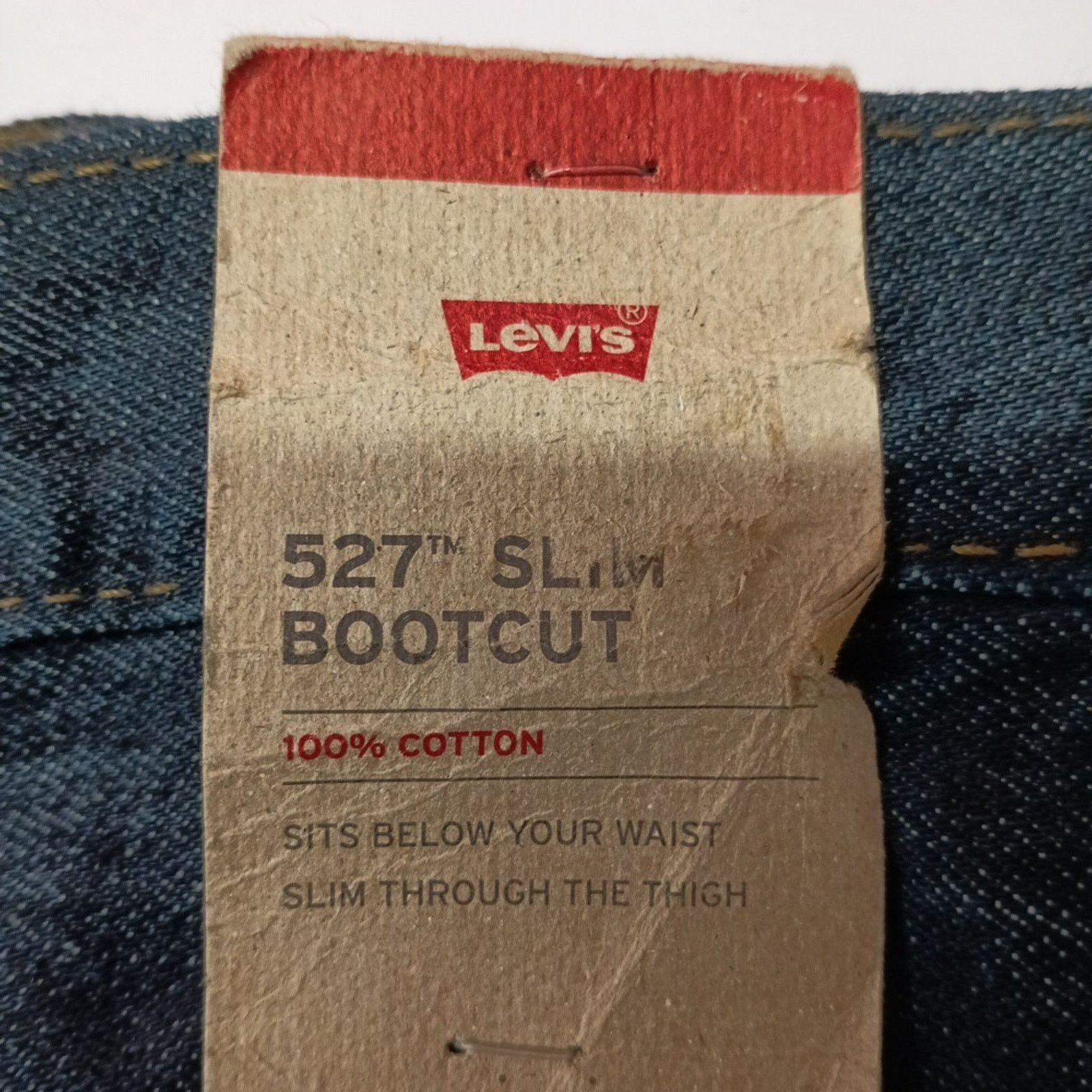 Levi's Levi's 527 Slim Bootcut Jeans Men's Size 42x30 Blue Cotton Size US 42 / EU 58 - 5 Thumbnail