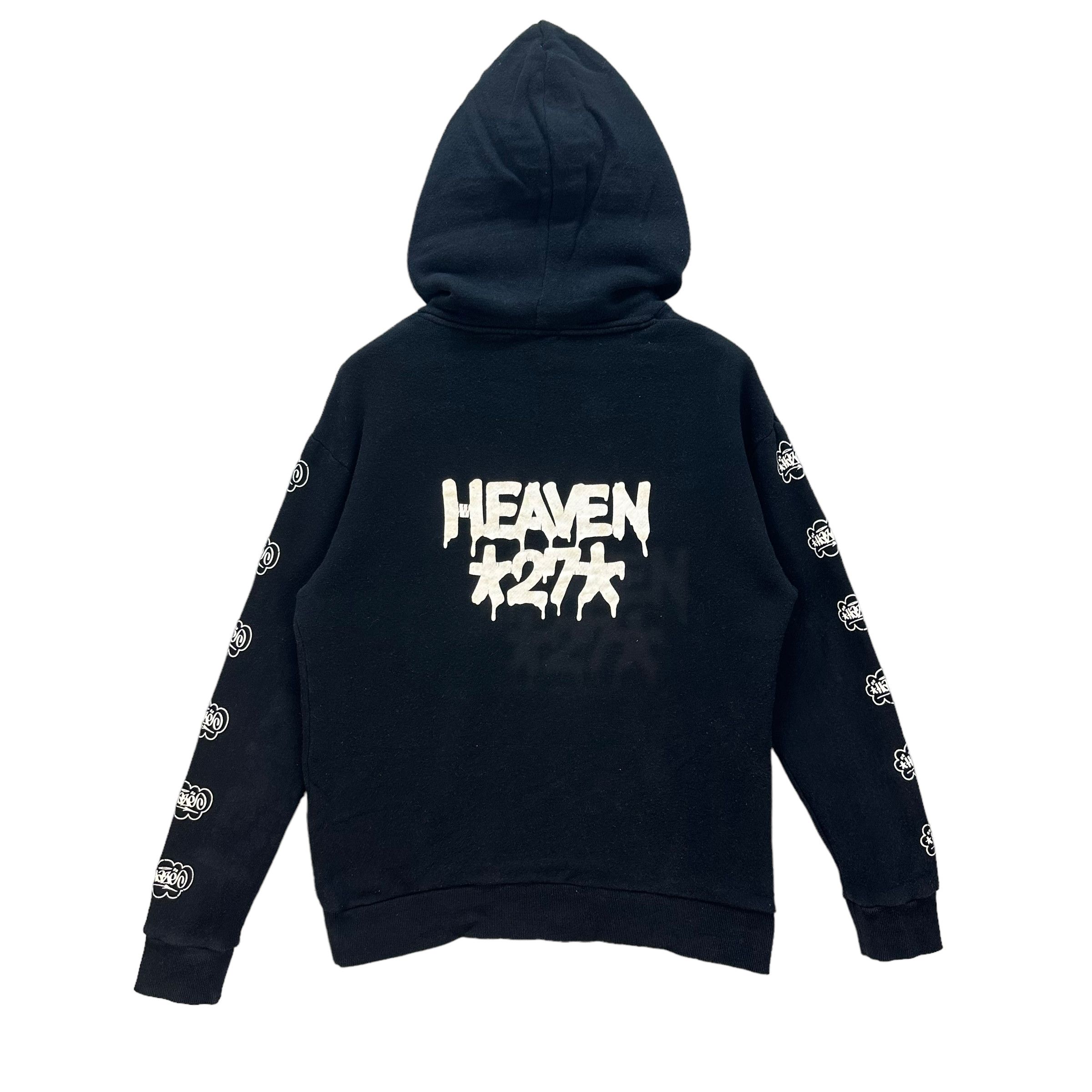 image of Milkfed. Heaven 27 Big Logo Pullover Hoodies 8479-011 in Black, Men's (Size Small)
