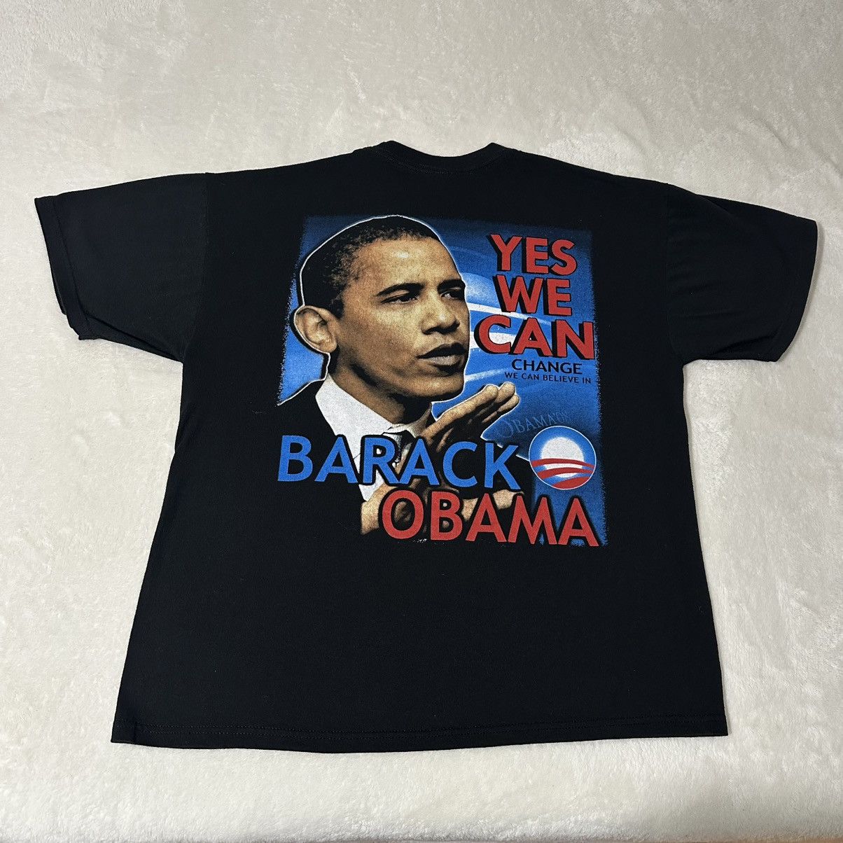 Jerzees 2008 Barack Obama T-Shirt Size US L / EU 52-54 / 3 - 3 Thumbnail