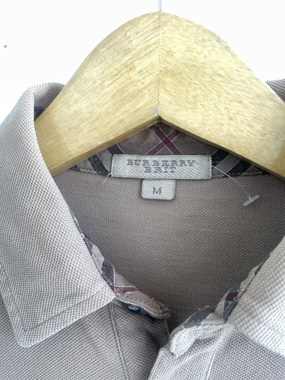 Burberry BURBERRY LONG SLEEVE POLO Size US M / EU 48-50 / 2 - 4 Thumbnail