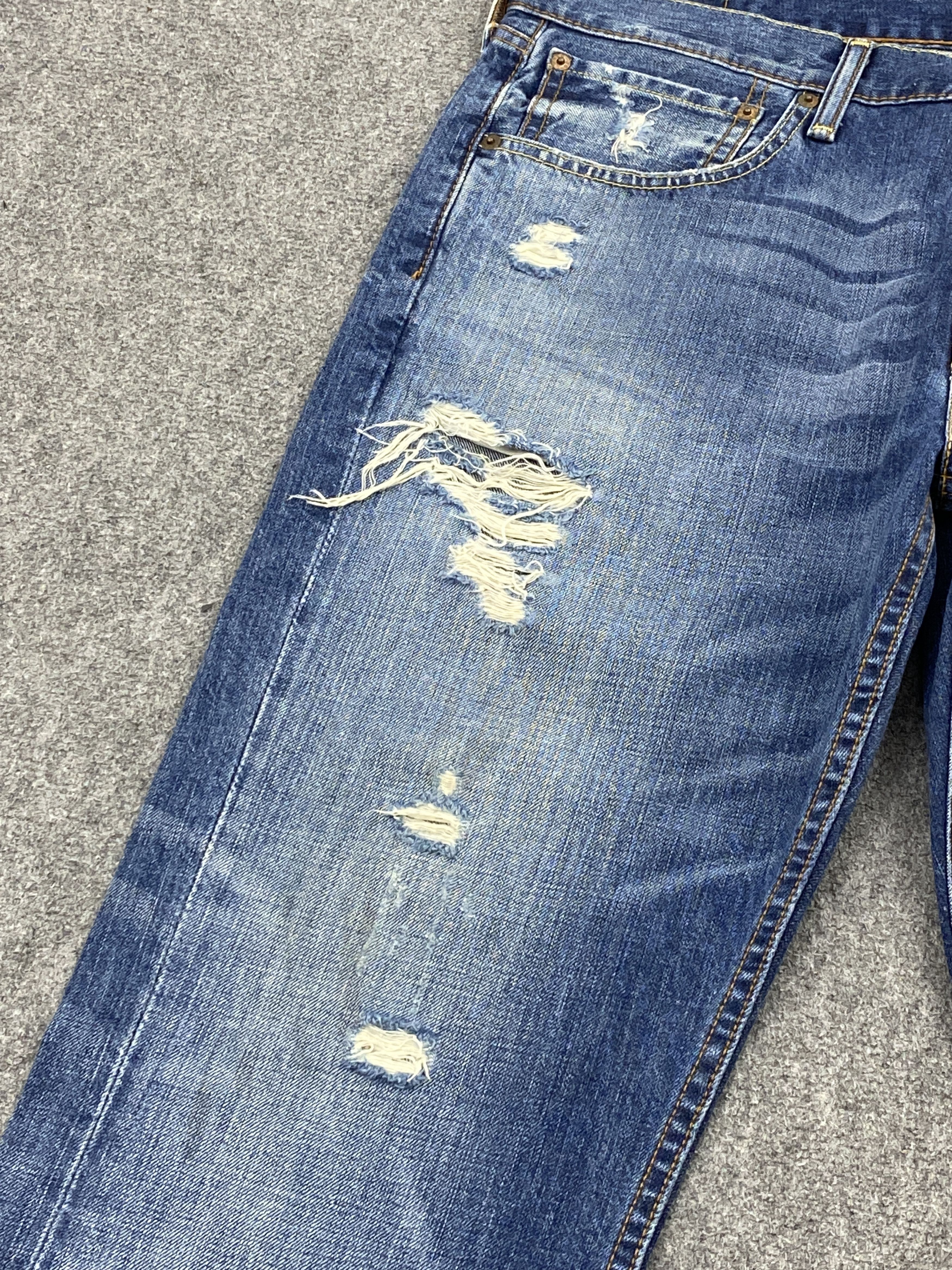 Levi's Vintage Levis 527 Distressed Flared Jeans DP2591 Size US 37 - 11 Thumbnail