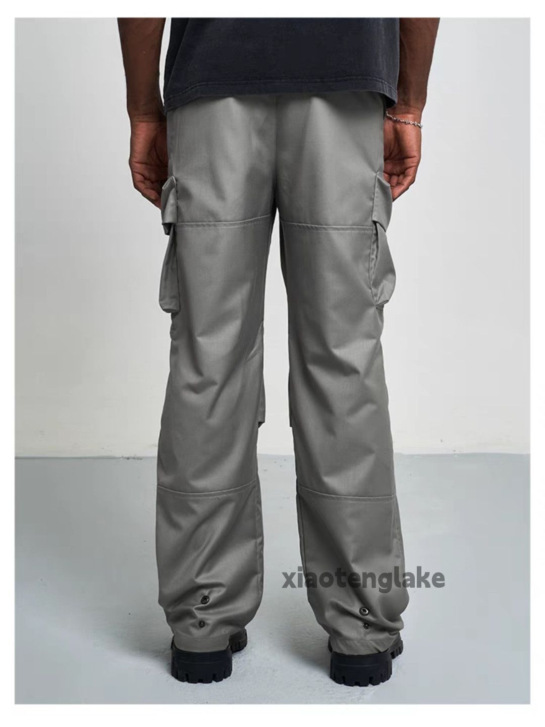 Designer × Japanese Brand × Vintage utility outdoor loose bootcut flared cleanfit cargo pants Size US 30 / EU 46 - 2 Thumbnail