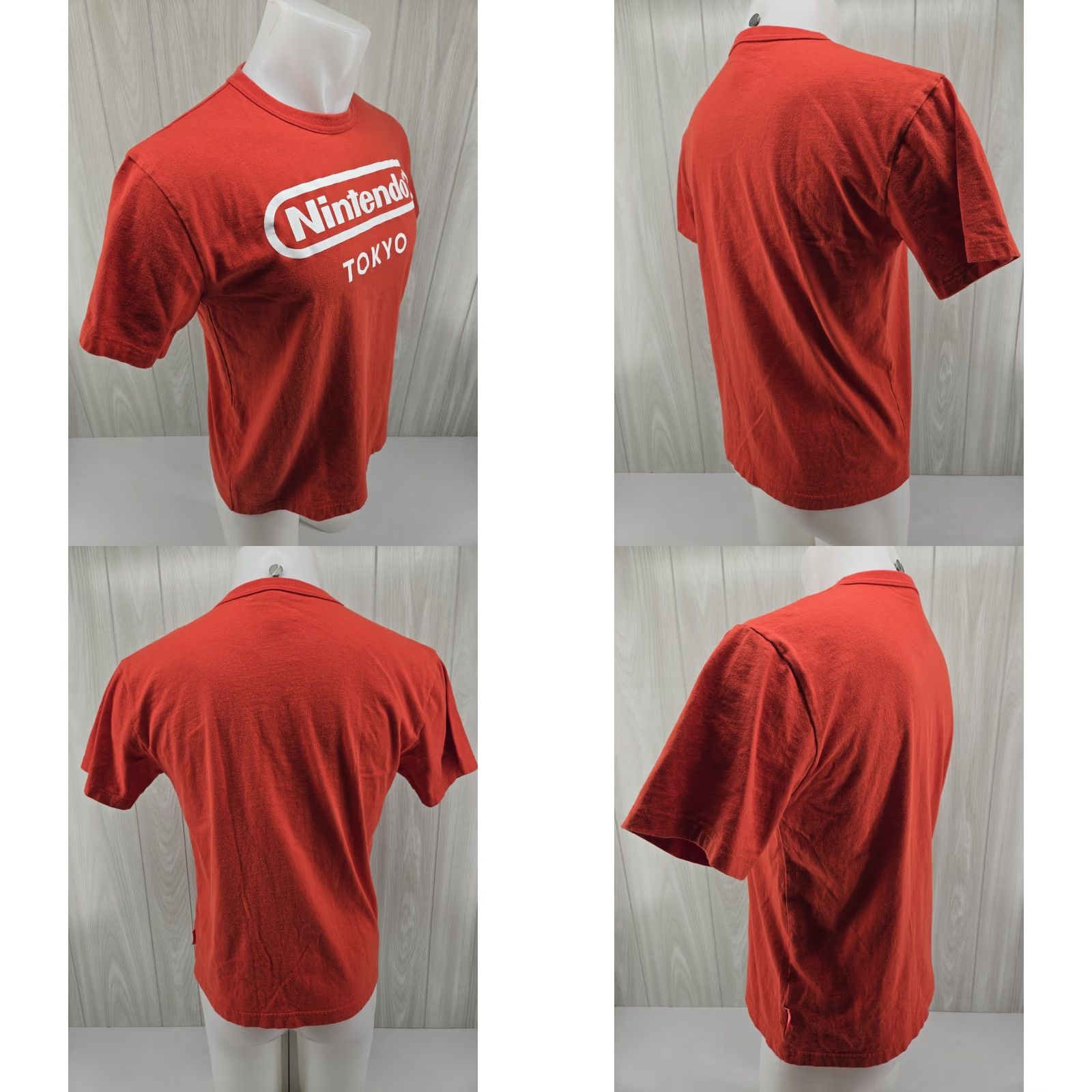 Nintendo Nintendo Tokyo Men’s Shirt M Red Cotton T Shirt Japan Vintage No Size US M / EU 48-50 / 2 - 8 Thumbnail