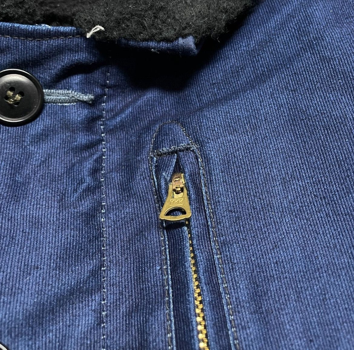 Blue Blue Japan Rare Vintage Blue Blue Indigo Deck Jacket Size US M / EU 48-50 / 2 - 5 Thumbnail