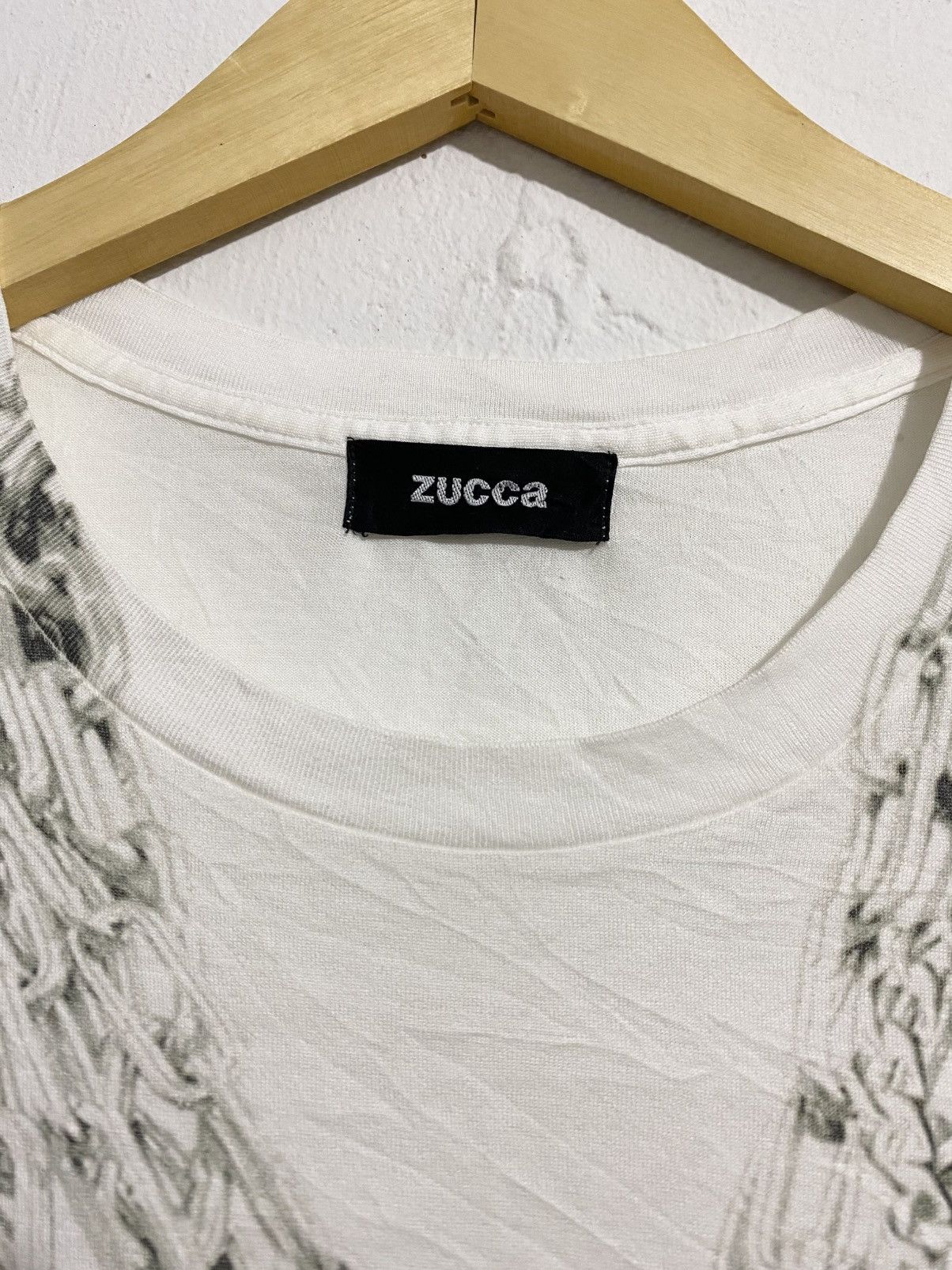 Issey Miyake Vintage 90's Zucca Issey Miyake Clinch Chain Tees Size US M / EU 48-50 / 2 - 3 Thumbnail