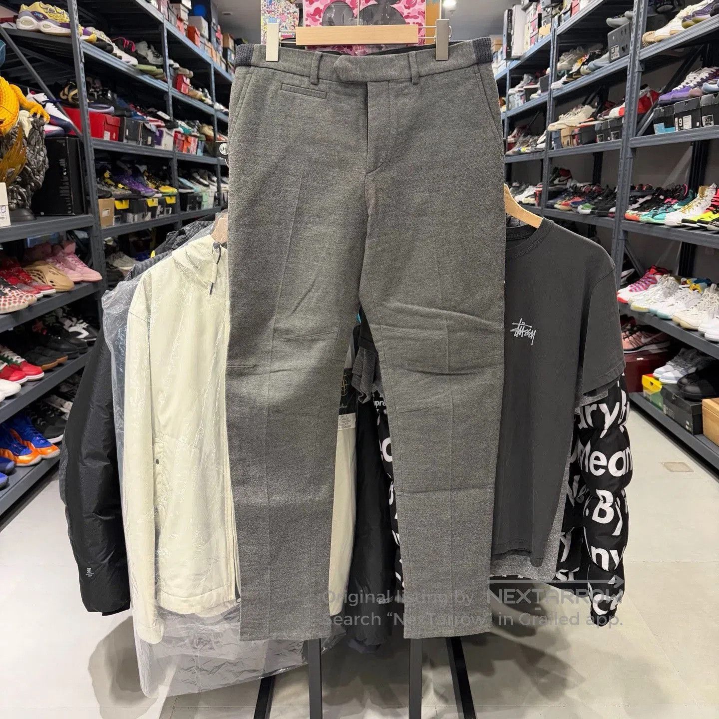 Alexander McQueen Alexander McQueen Gray Pants. Size US 32 / EU 48 - 1 Thumbnail