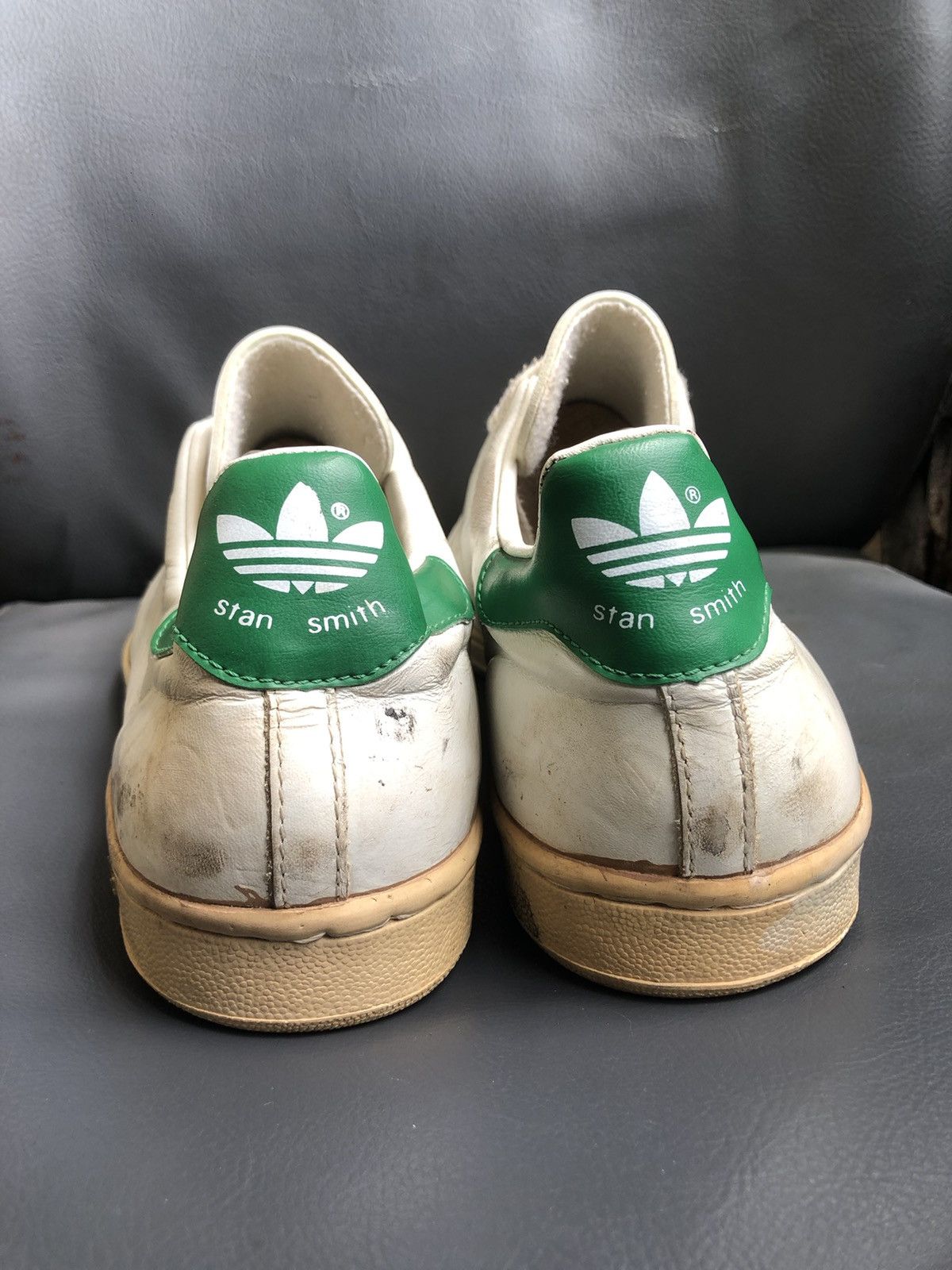 Adidas VTG 90’s ADIDAS Stan Smith White Men’s Sneakers Sz US 12.5 Size US 12.5 / EU 45-46 - 13 Thumbnail