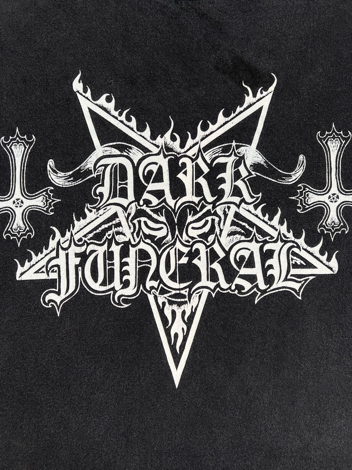 Vintage 2000s Dark Funeral Diabolis Interium Band Tee Size US XL / EU 56 / 4 - 3 Thumbnail