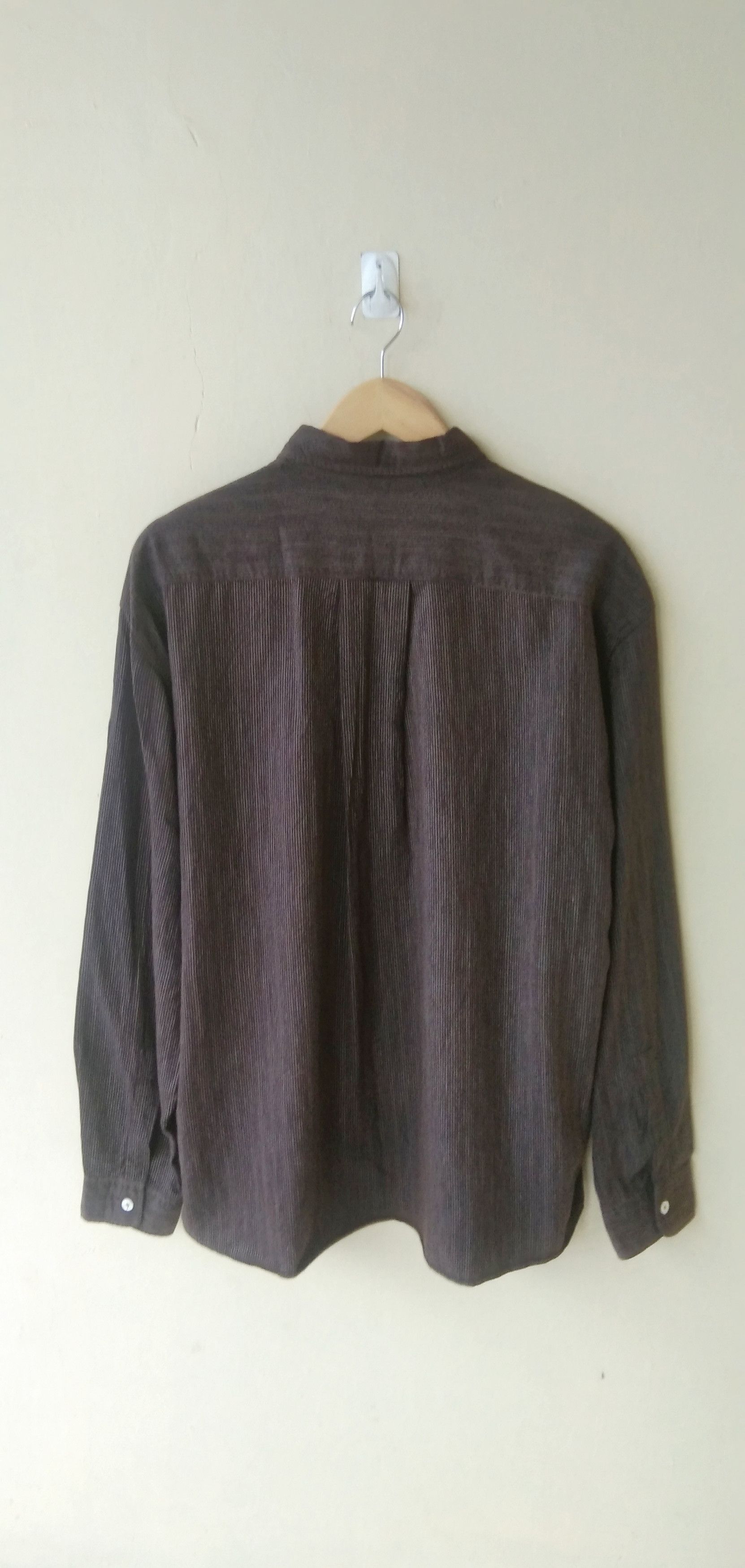 C.P. Company × Vintage Cp company brown stripe button shirt Size US XL / EU 56 / 4 - 7 Thumbnail