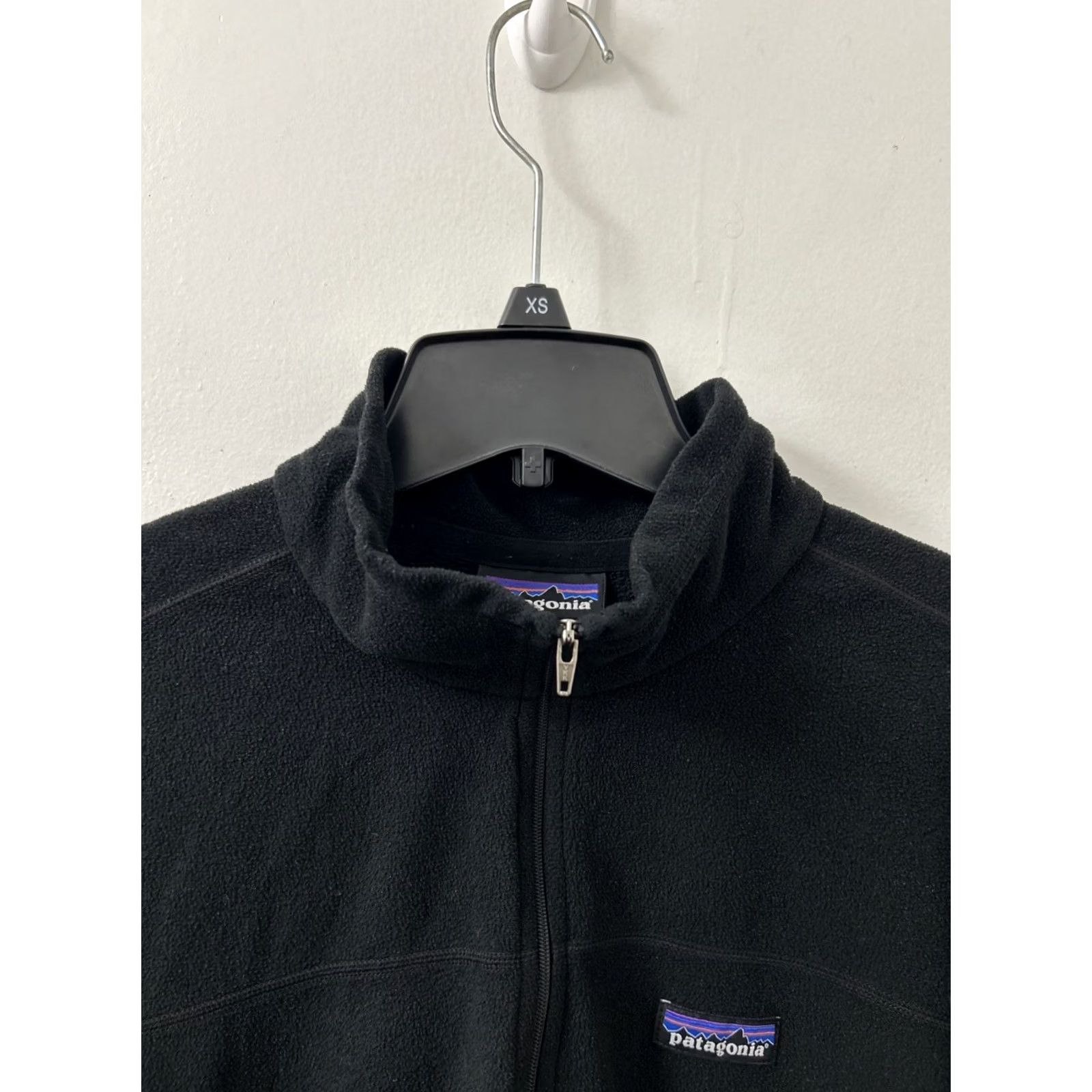 Patagonia VINTAGE Patagonia Micro D Pullover Mens Large Black 1/4 Zip Sweatshirt L/S 26175 Size US L / EU 52-54 / 3 - 5 Thumbnail