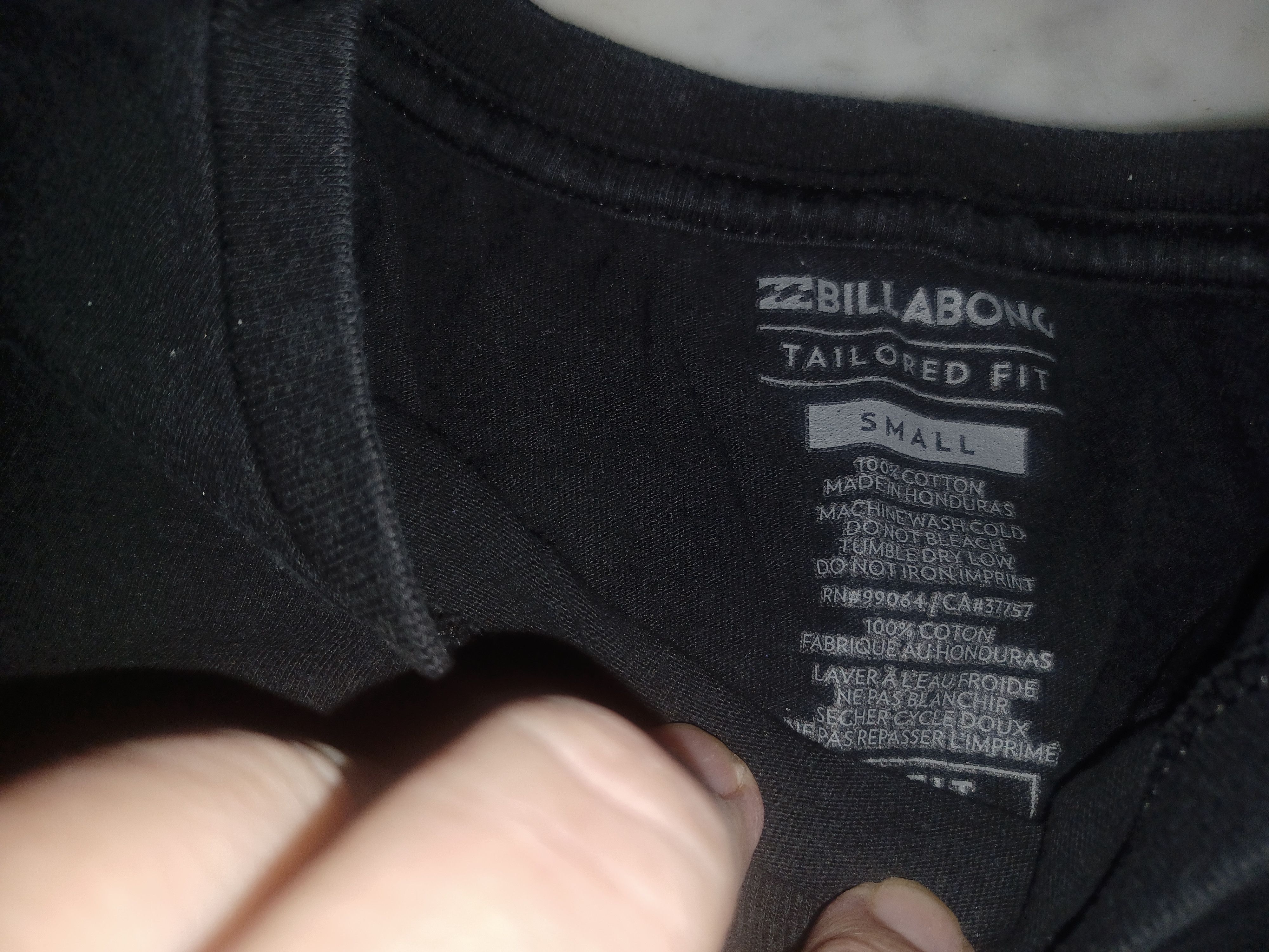 Other BILLABONG Men's Tee Small Tailored Fit Black Size US S / EU 44-46 / 1 - 3 Thumbnail