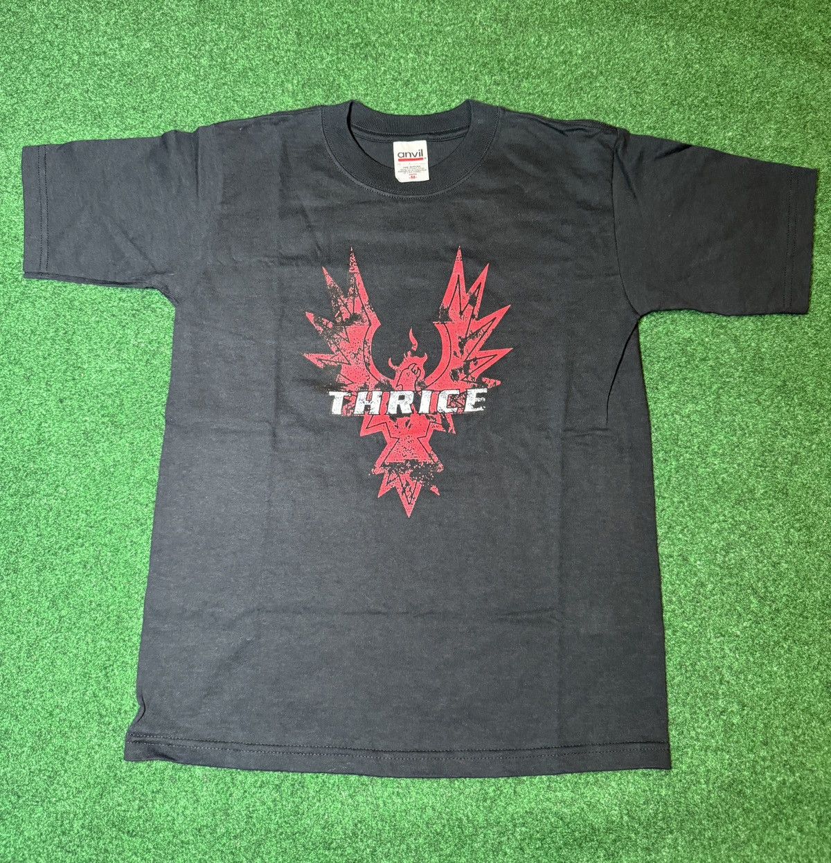 Band Tees × Vintage Vtg Y2K Thrice Sub City Pop Alternative Youth Band T Shirt Size XS / US 0-2 / IT 36-38 - 1 Thumbnail