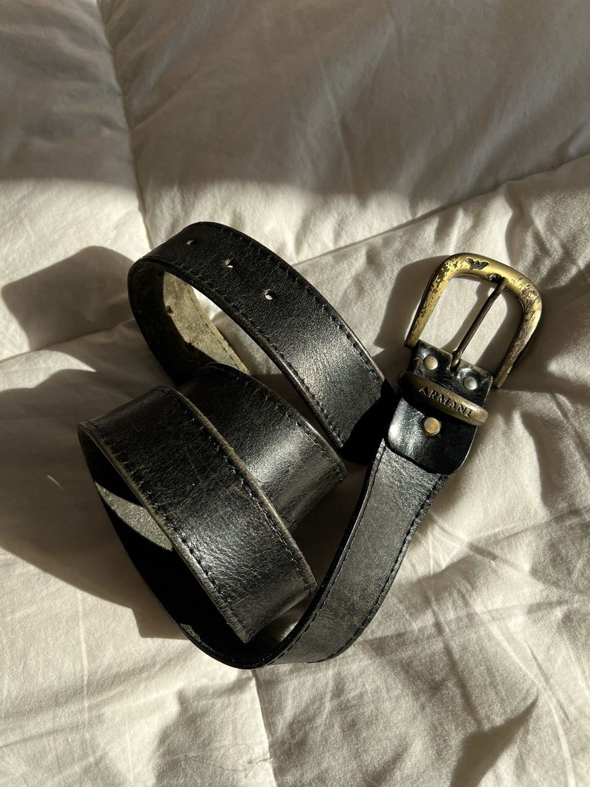 Armani × Vintage Armani Vintage Leaves Belt Size ONE SIZE - 2 Thumbnail