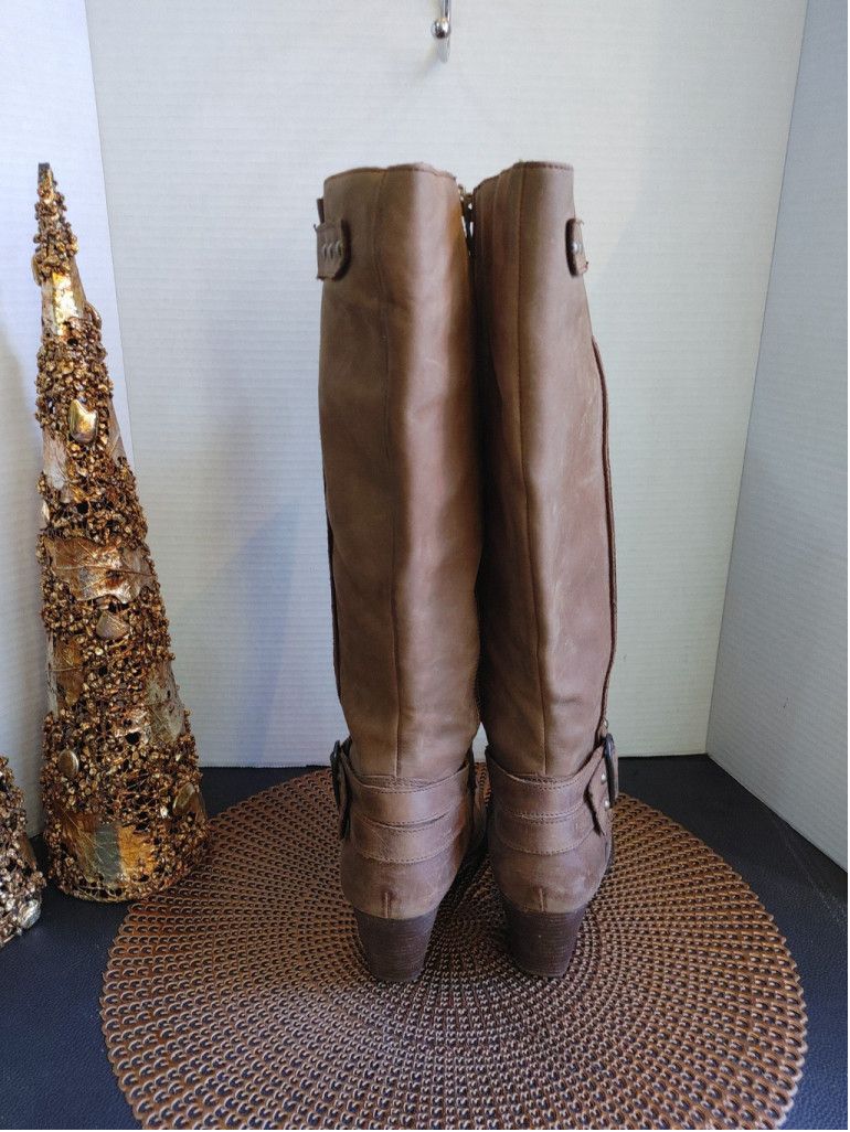 Born Born Leather Riding Boots Size 7 Size US 7 / IT 37 - 6 Thumbnail