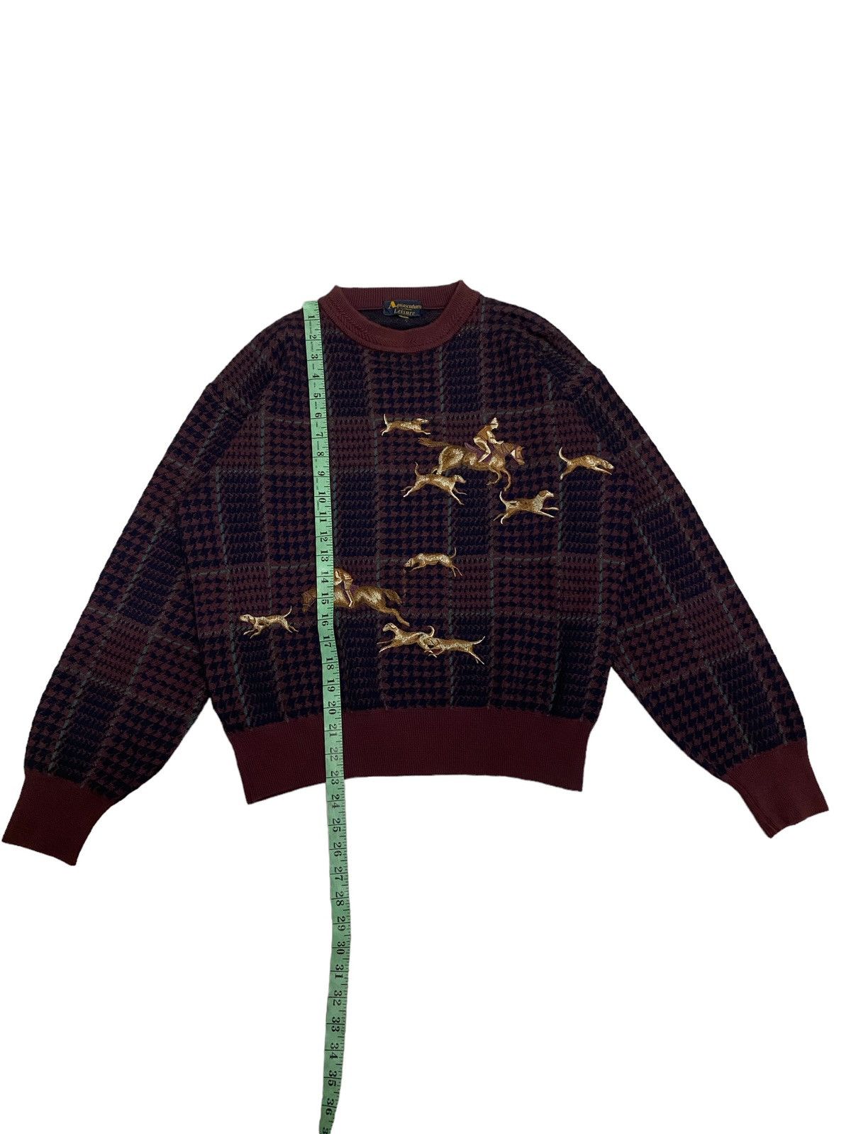 Aquascutum × Japanese Brand × Vintage Vintage Aquascutum Leisure Knitted Sweatshirt Size US M / EU 48-50 / 2 - 8 Thumbnail