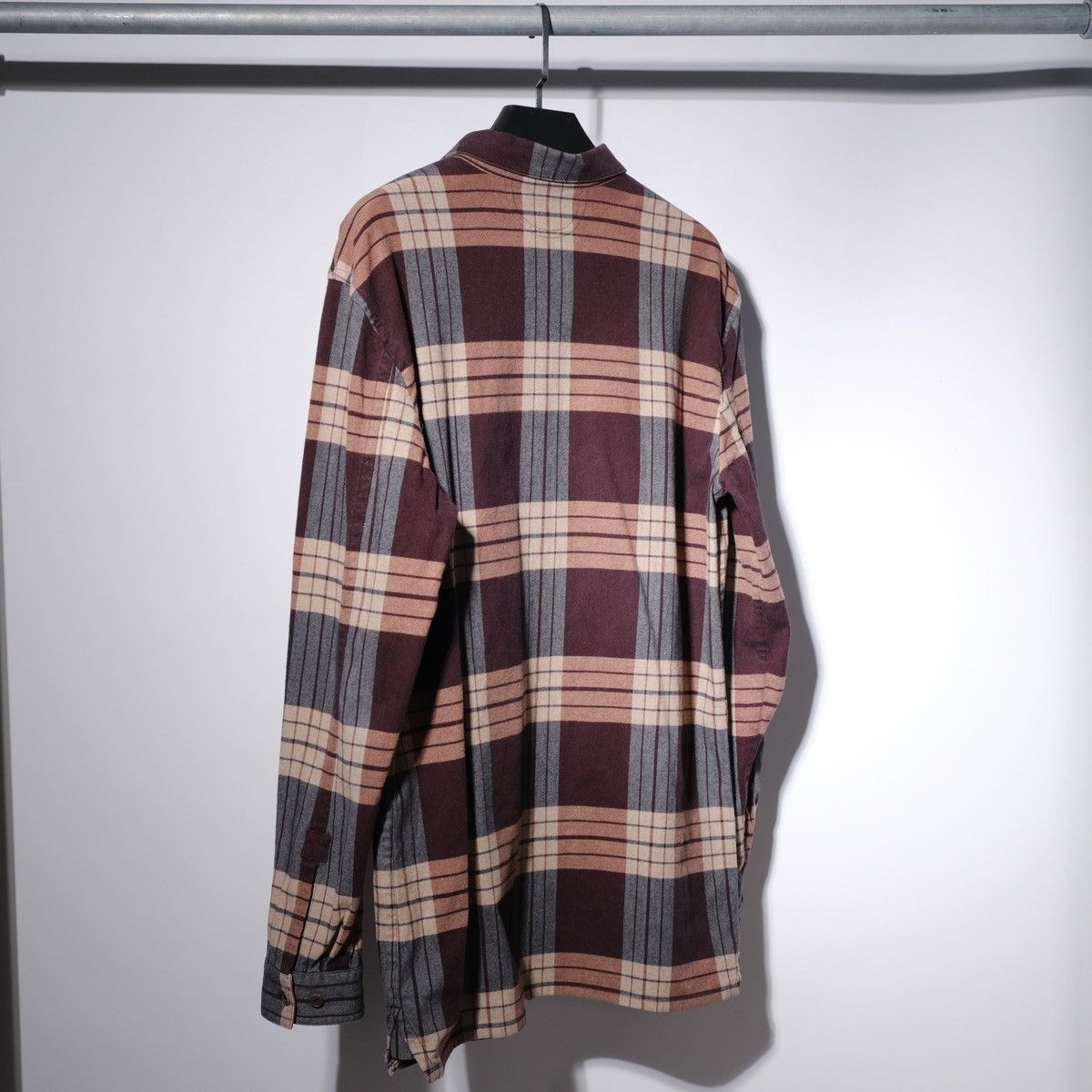 Helmut Lang Helmut Lang Gradient Plaid Shirt Size US M / EU 48-50 / 2 - 7 Thumbnail
