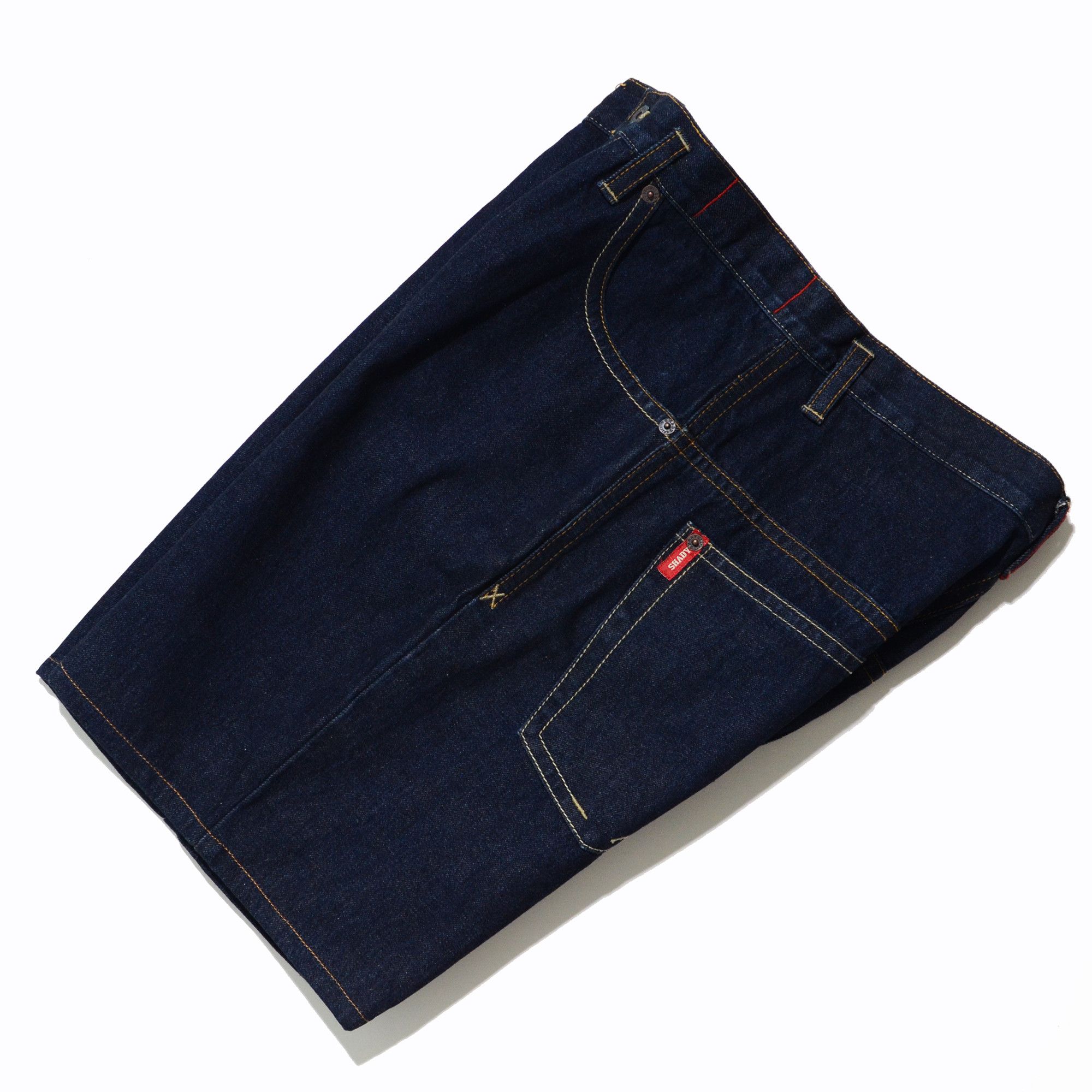 Shady Ltd Shady.Ltd Jorts Y2K Eminem Hip Hop Streetwear Dark Denim Size US 34 / EU 50 - 3 Thumbnail