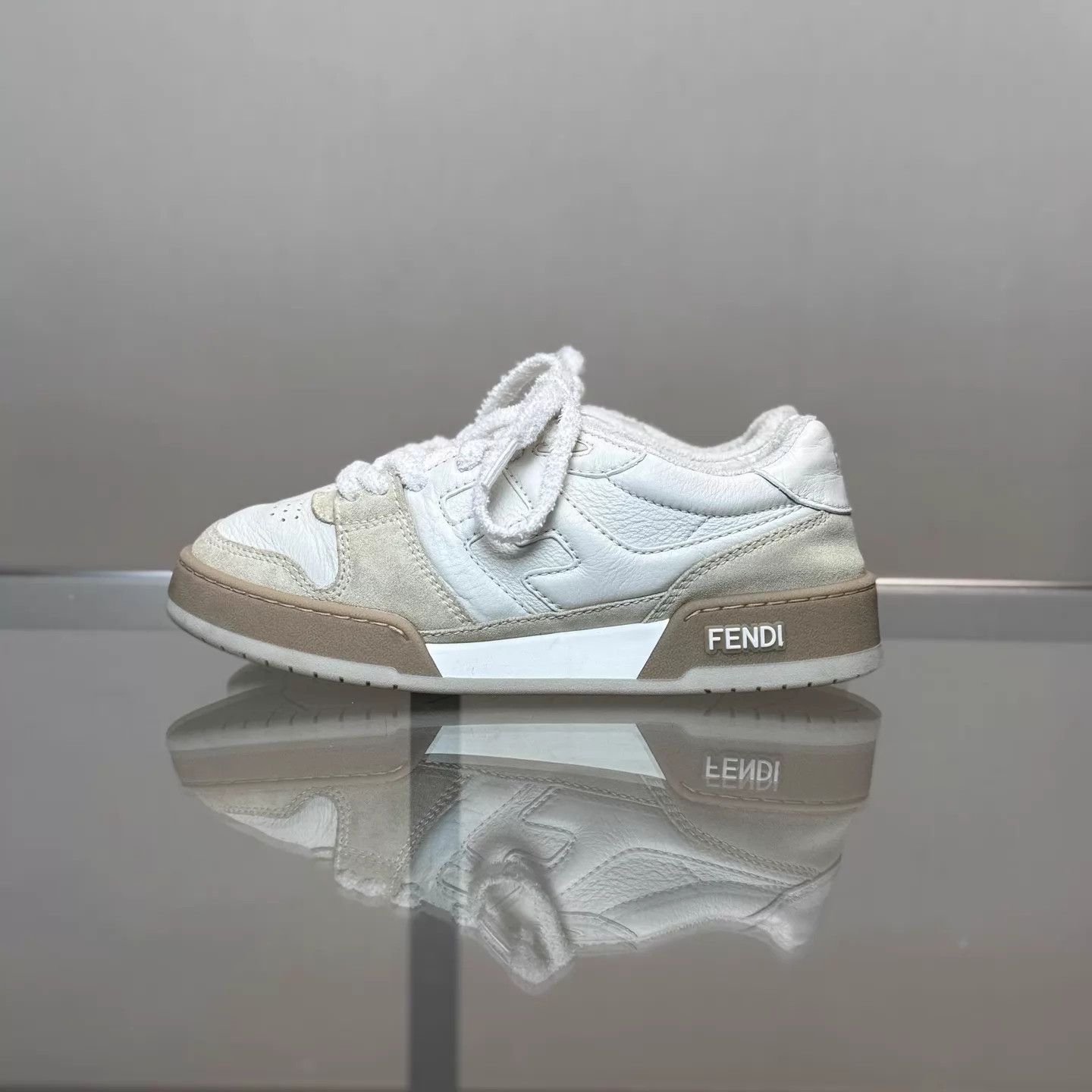 Fendi Fendi Match White & Brown 36 98 Size US 5.5 / IT 35.5 - 5 Thumbnail